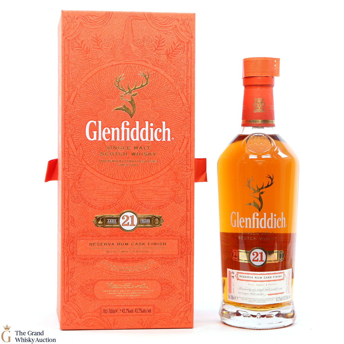 Glenfiddich - 21 Year Old - Gran Reserva Rum Cask