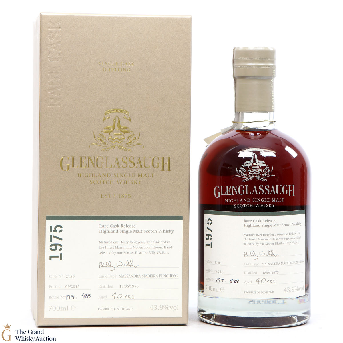 Glenglassaugh - 40 Year Old 1975 Single Madeira Cask #2180
