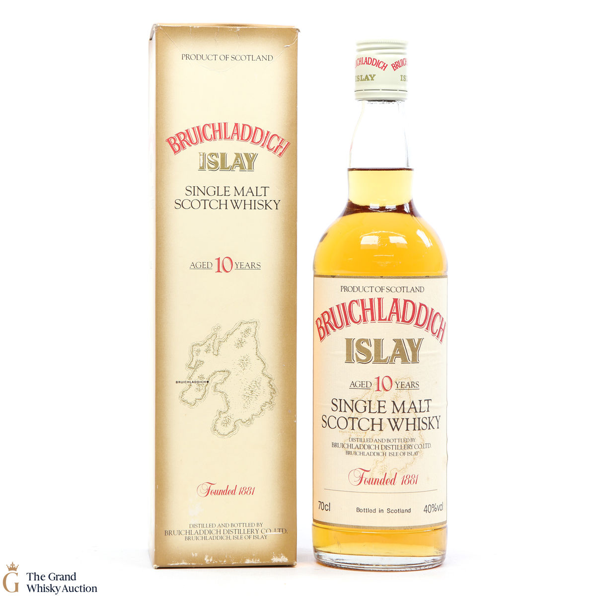 Bruichladdich - 10 Year Old (1980s)