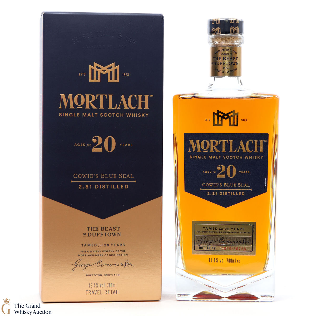 Mortlach - 20 Year Old Cowies Blue Seal 2.81