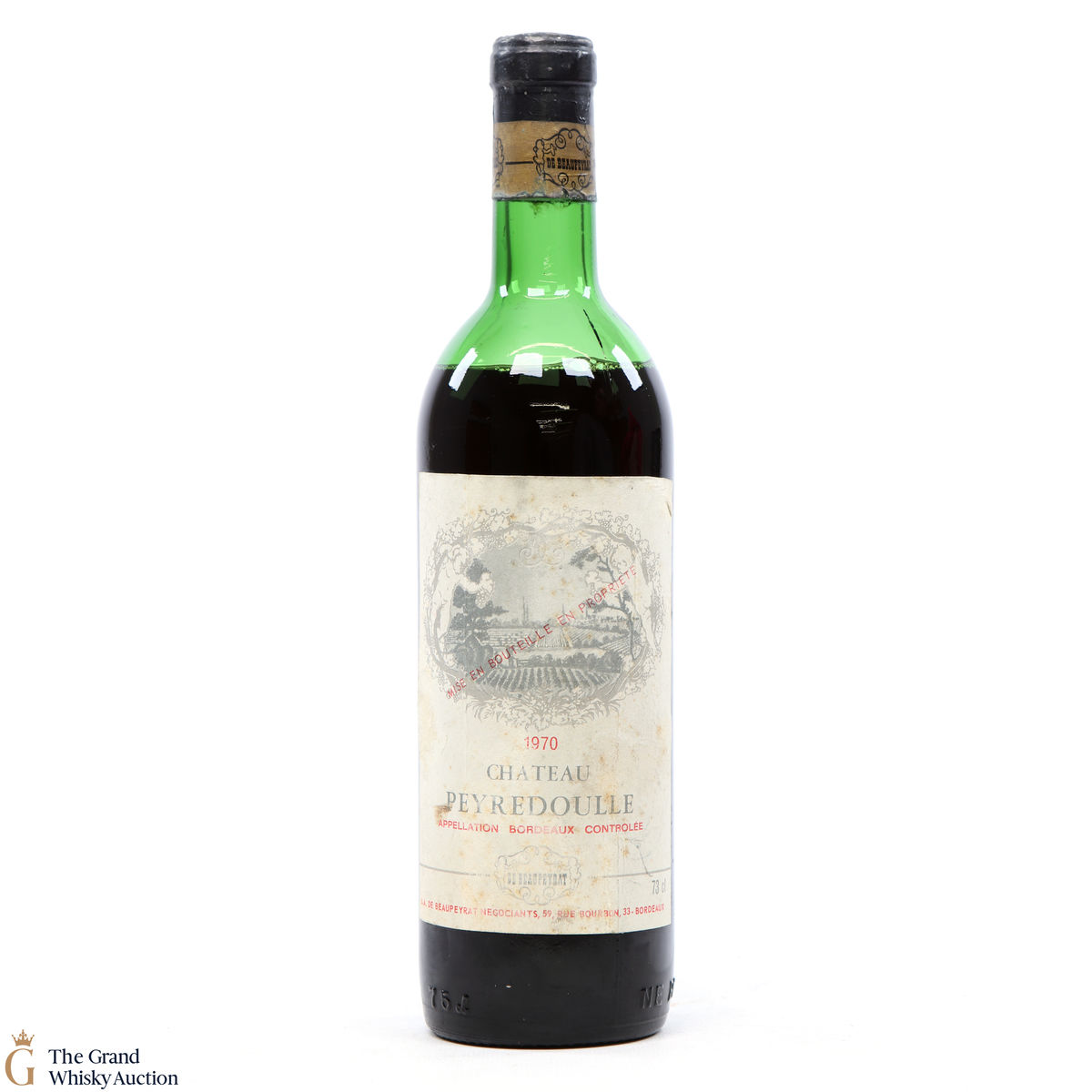 Chateau Peyredoulle - De Beaupeyrat 1970