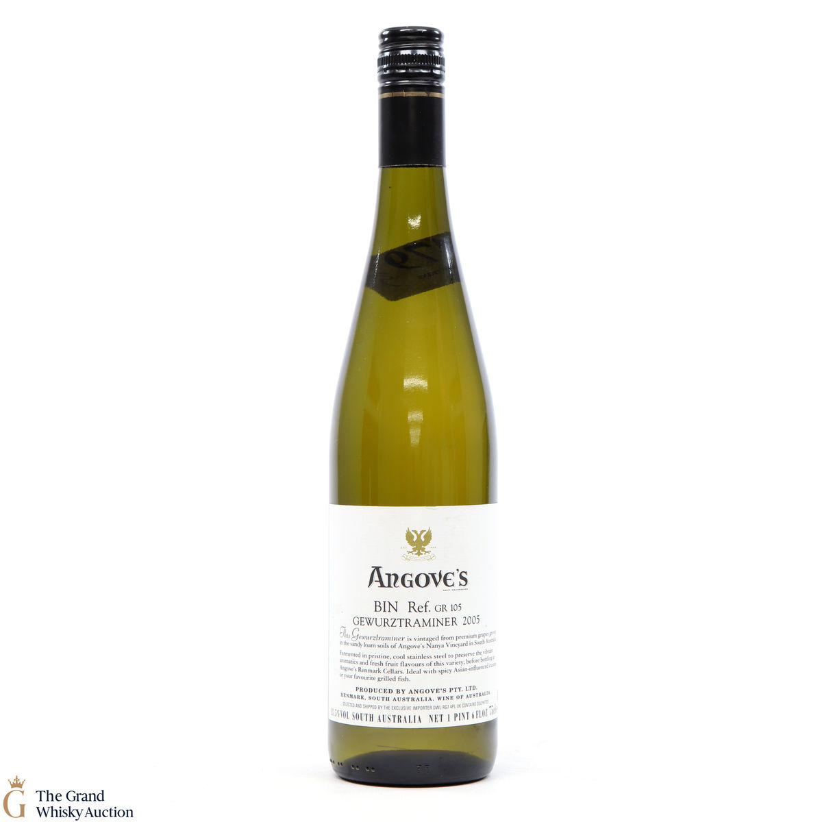 Angove Bin GR 105 Gewürztraminer 2005