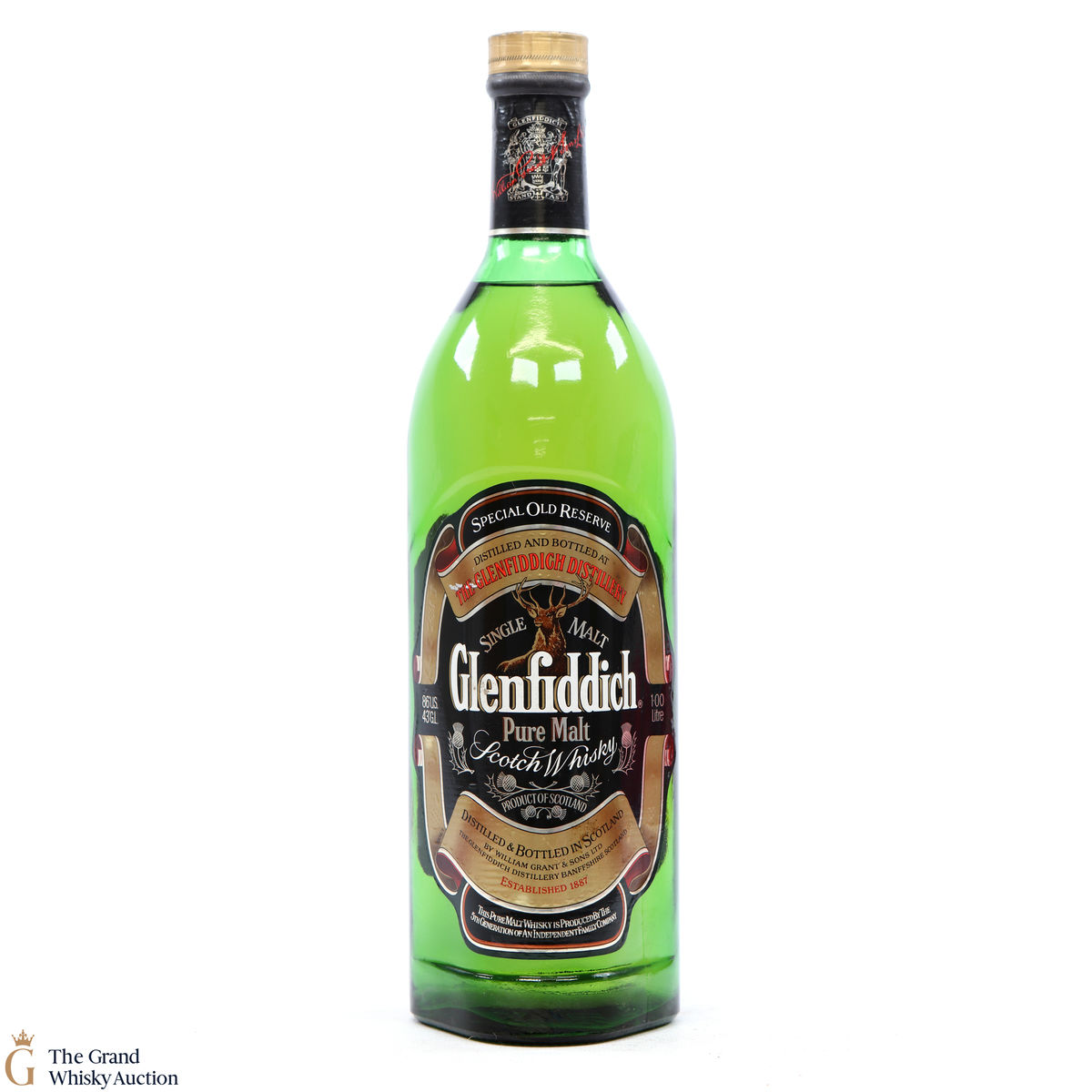 Glenfiddich - Pure Malt 1980's 1L
