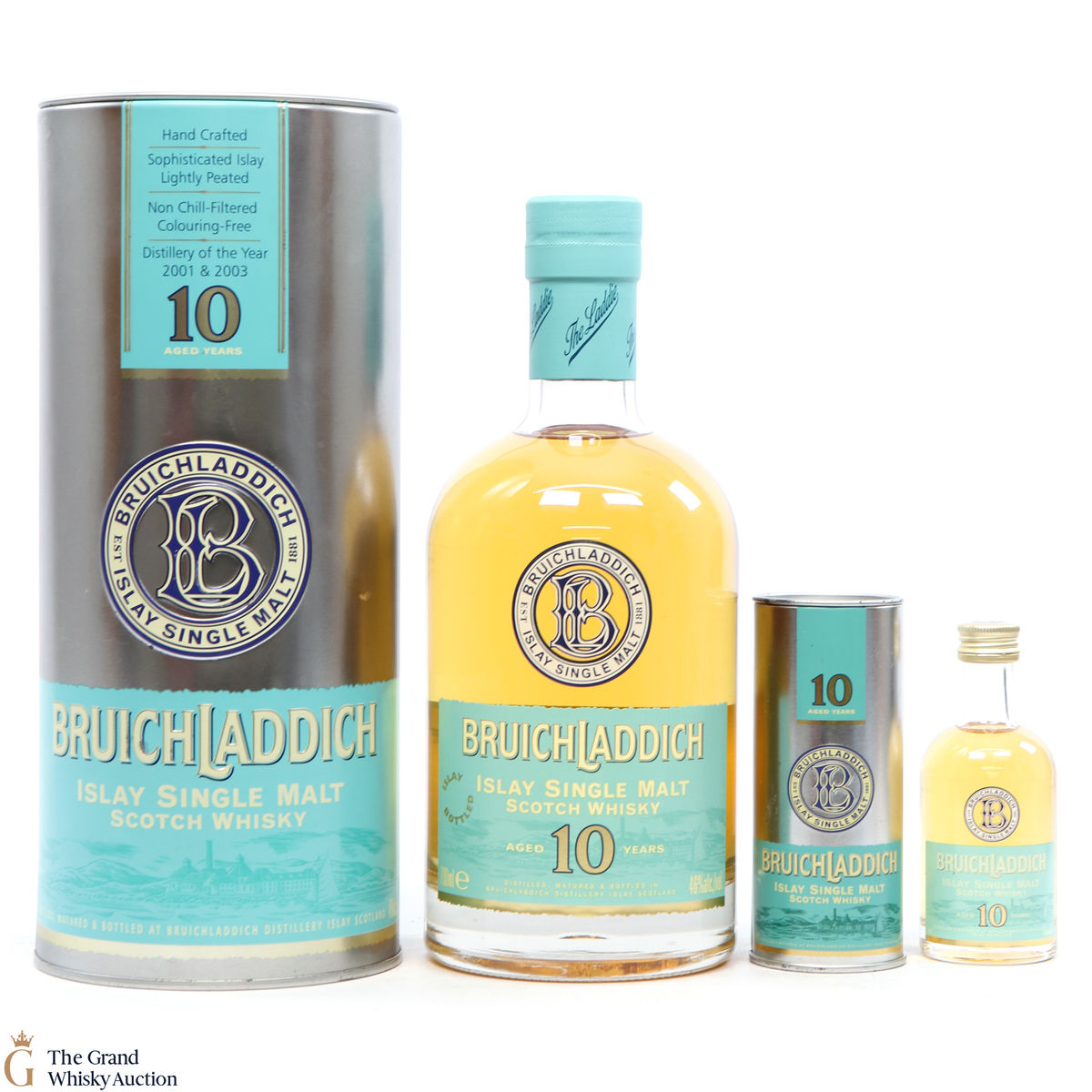 Bruichladdich - 10 Year Old (First Edition) & 5cl
