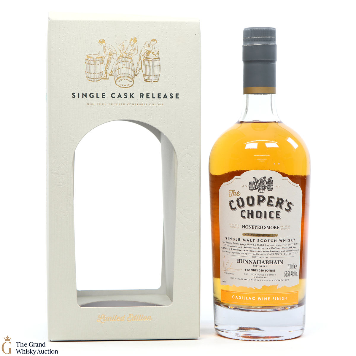 Bunnahabhain - Cadillac Wine Finish #24  - Cooper Choice