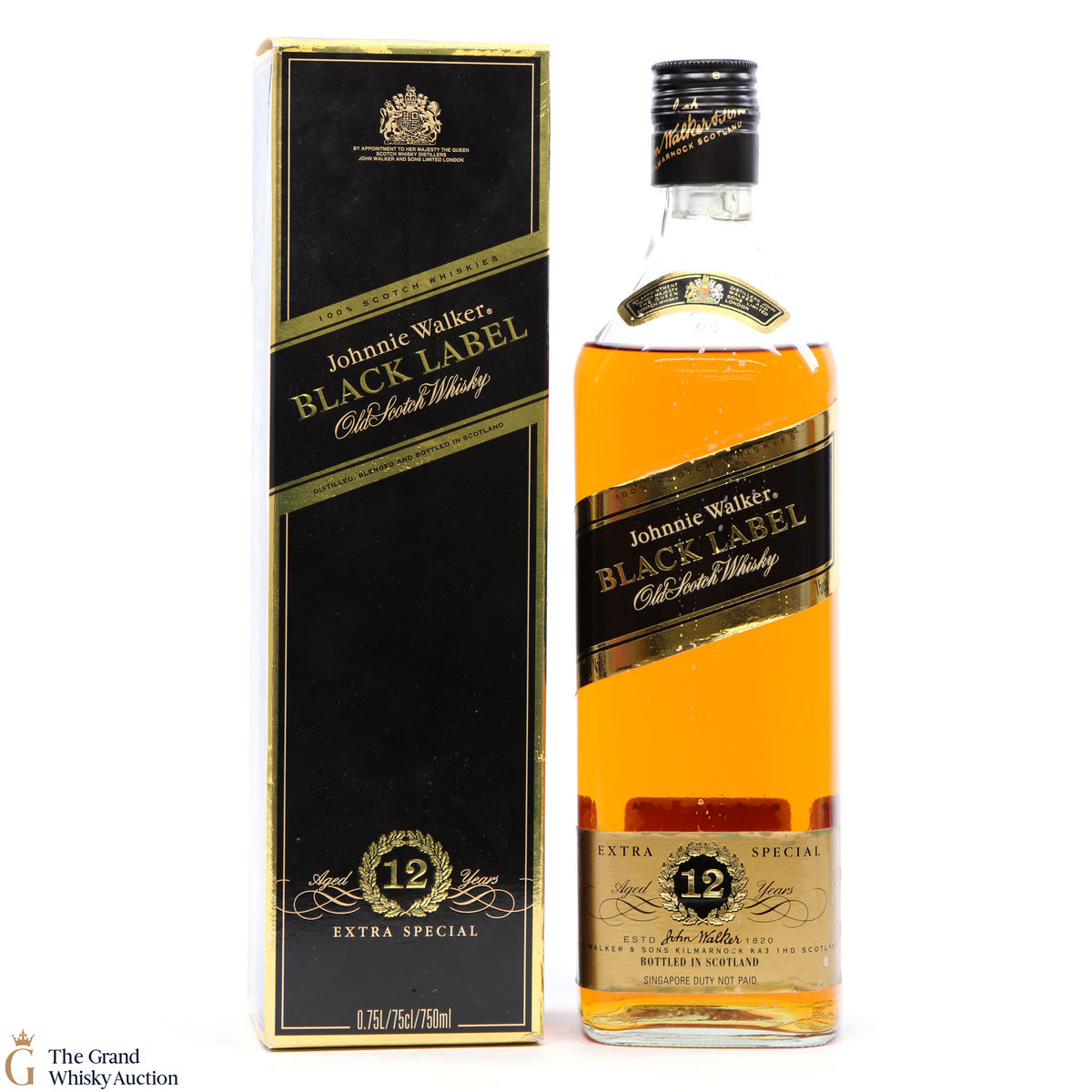 Johnnie Walker - 12 Year Old-  Black Label 