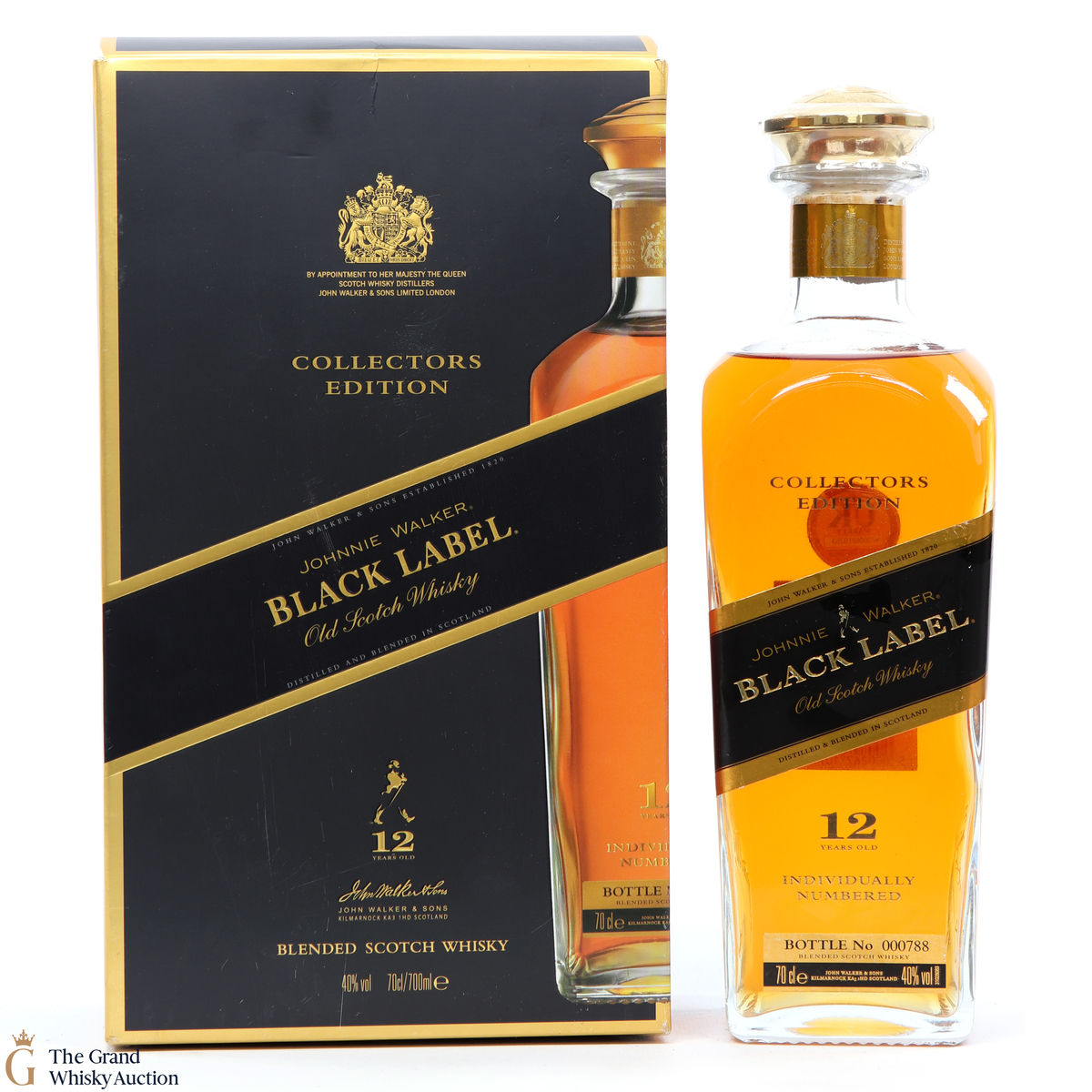 Johnnie Walker - 12 Year Old - Black Label - Collectors Edition