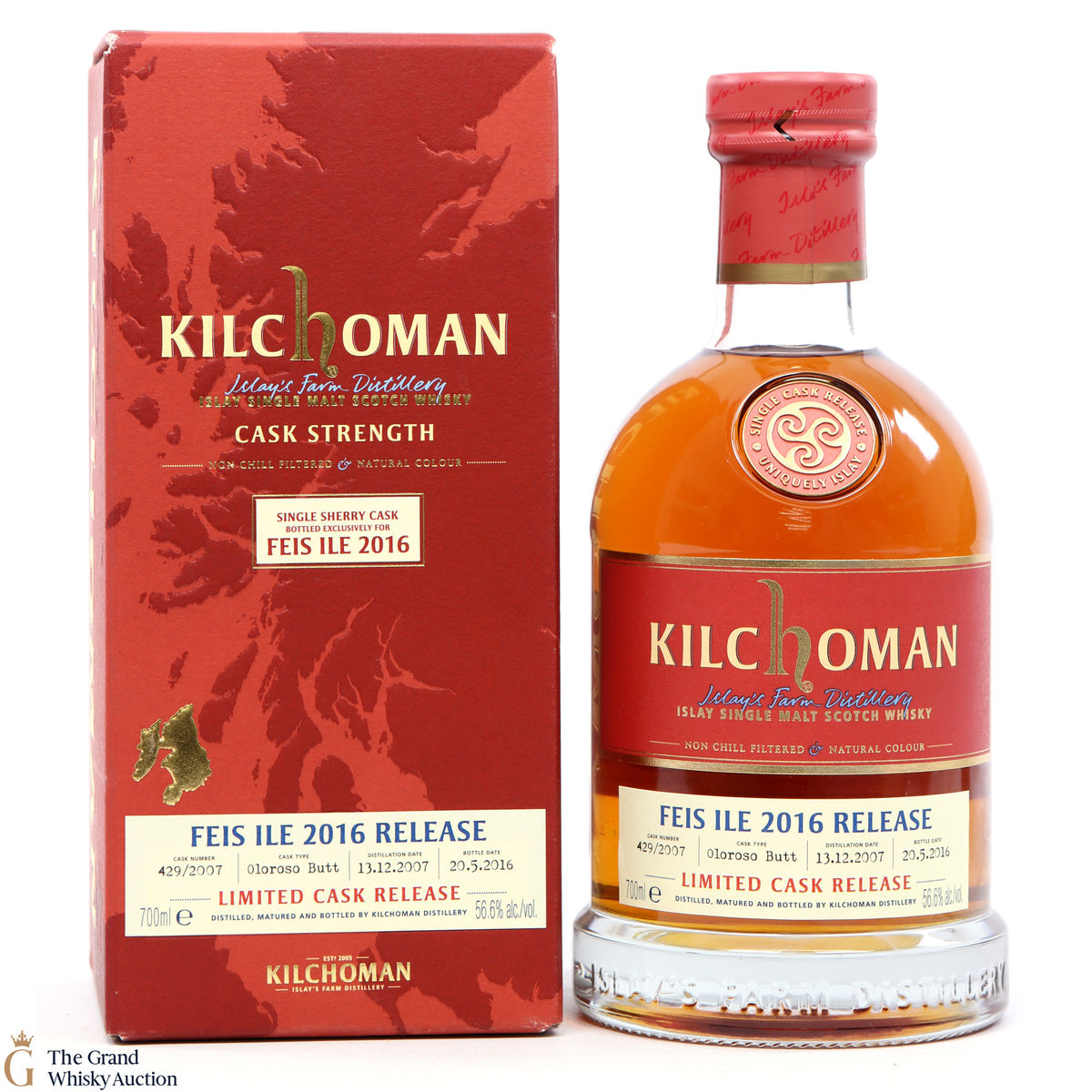 Kilchoman - 2007 Single Oloroso Butt Feis Ile 2016