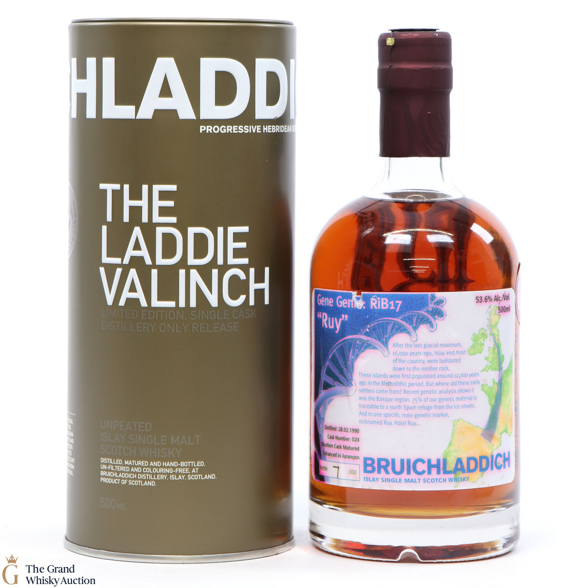 Bruichladdich - 1990 Valinch - Gene Genie: RiB17 "Ruy"