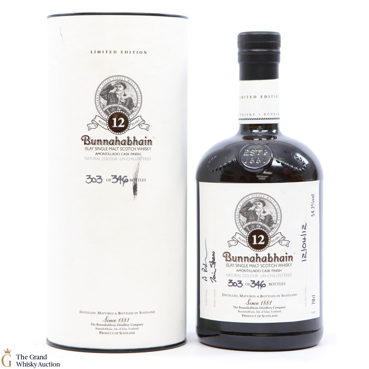 Bunnahabhain - 12 Year Old  - Amontillado - Feis Ile 2012