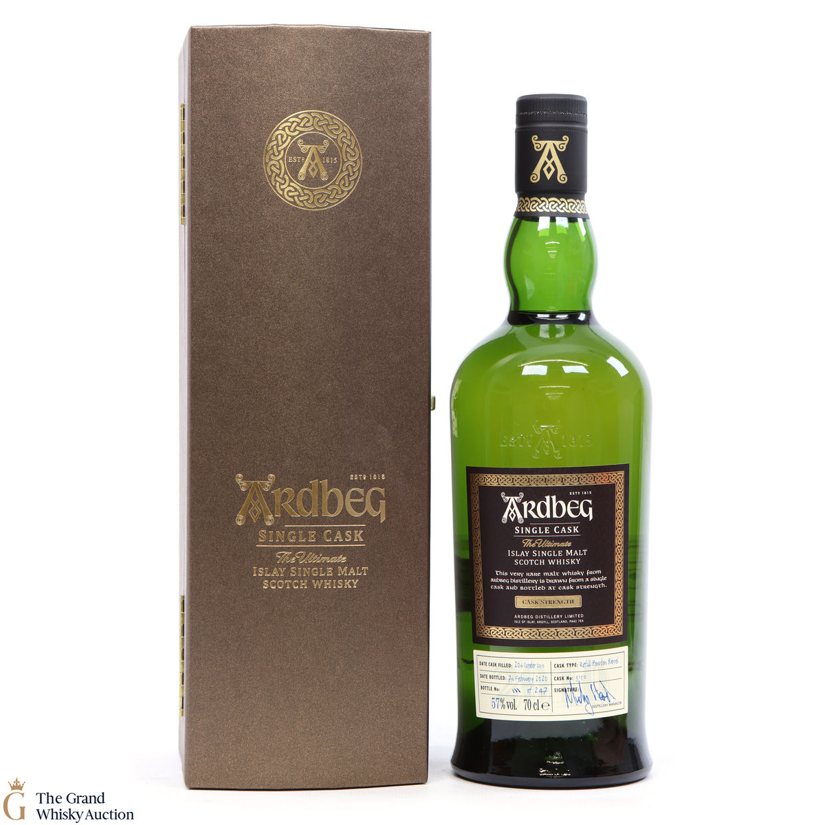 Ardbeg - 2010 Single Cask #3150 (Signed by M.Heads)