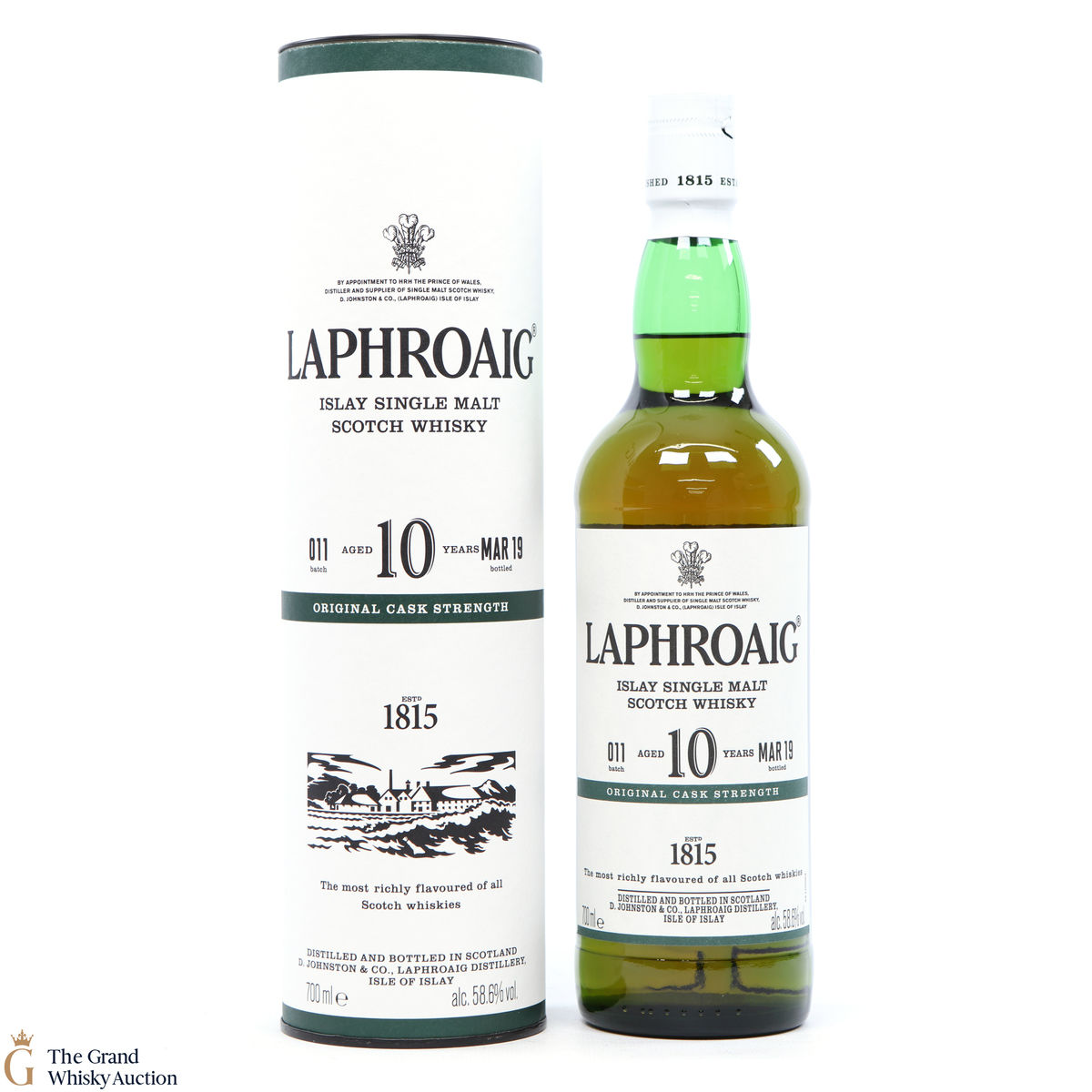 Laphroaig - 10 Year Old - Original Cask Strength Batch #011