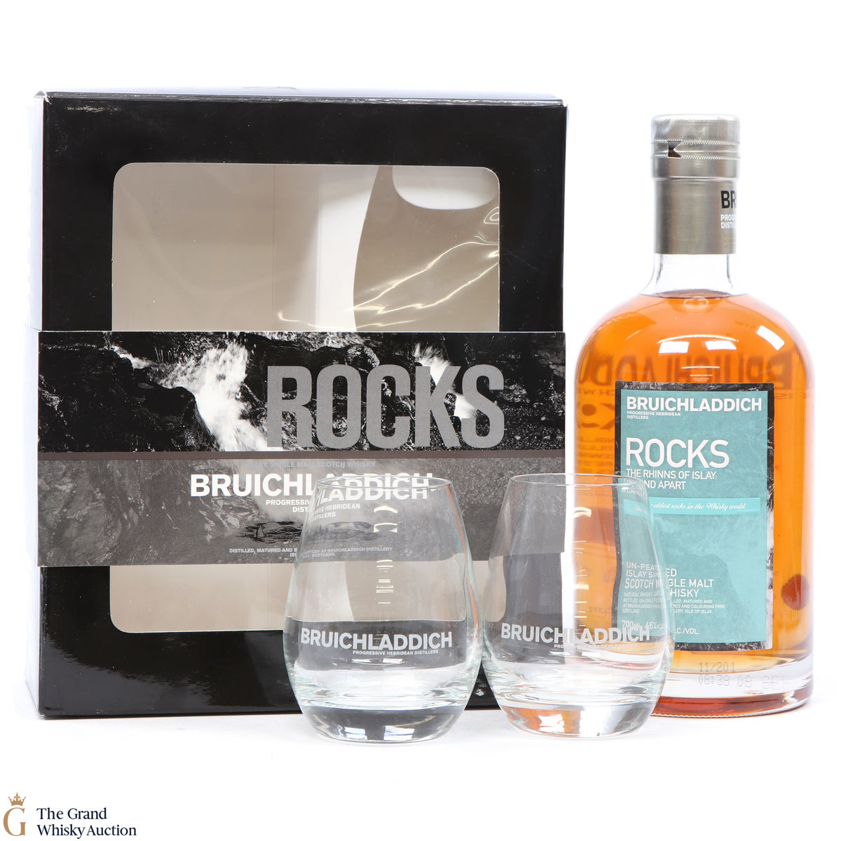 Bruichladdich - Rocks - 3rd Edition (with Glass)