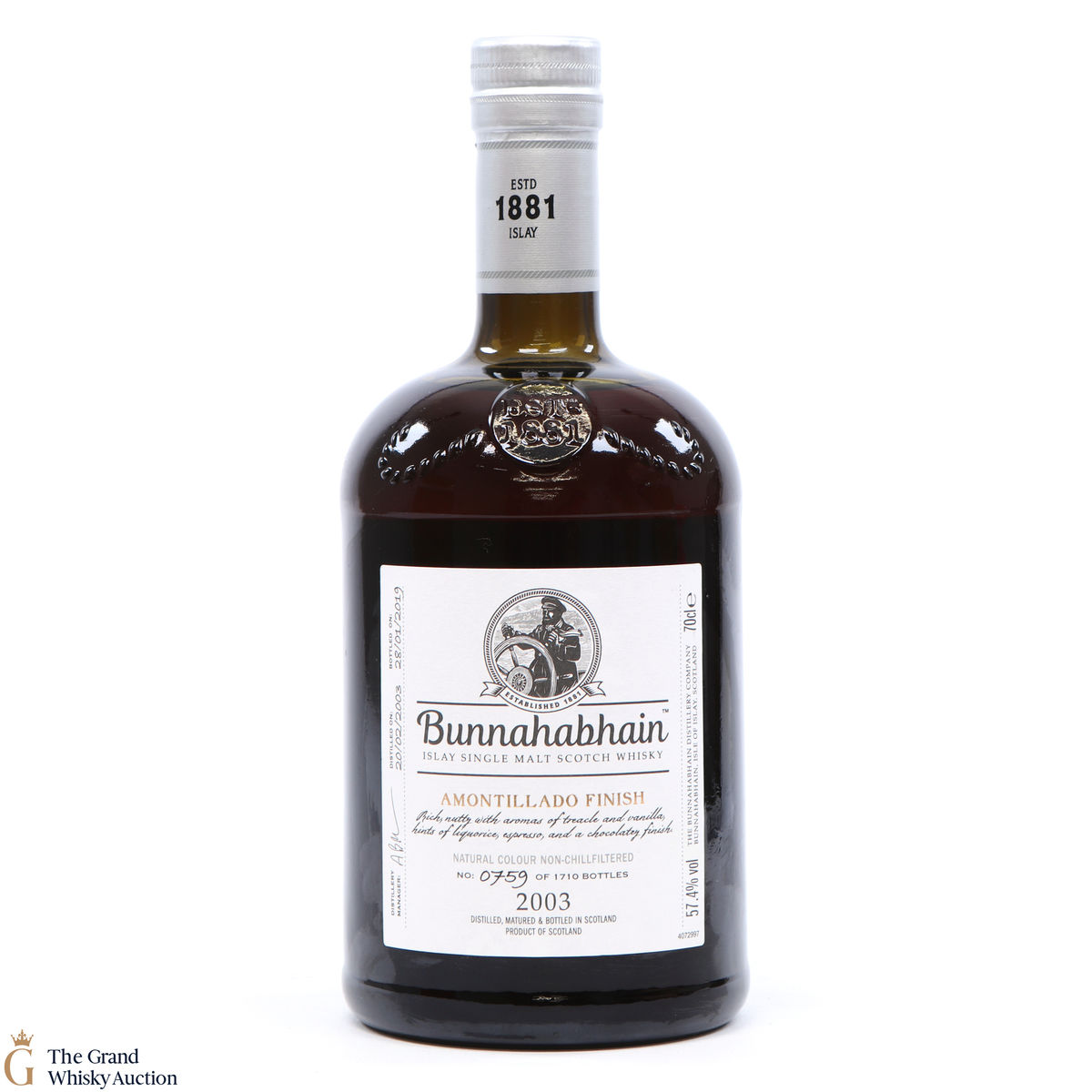 Bunnahabhain - 2003 - Amontillado Cask Finish