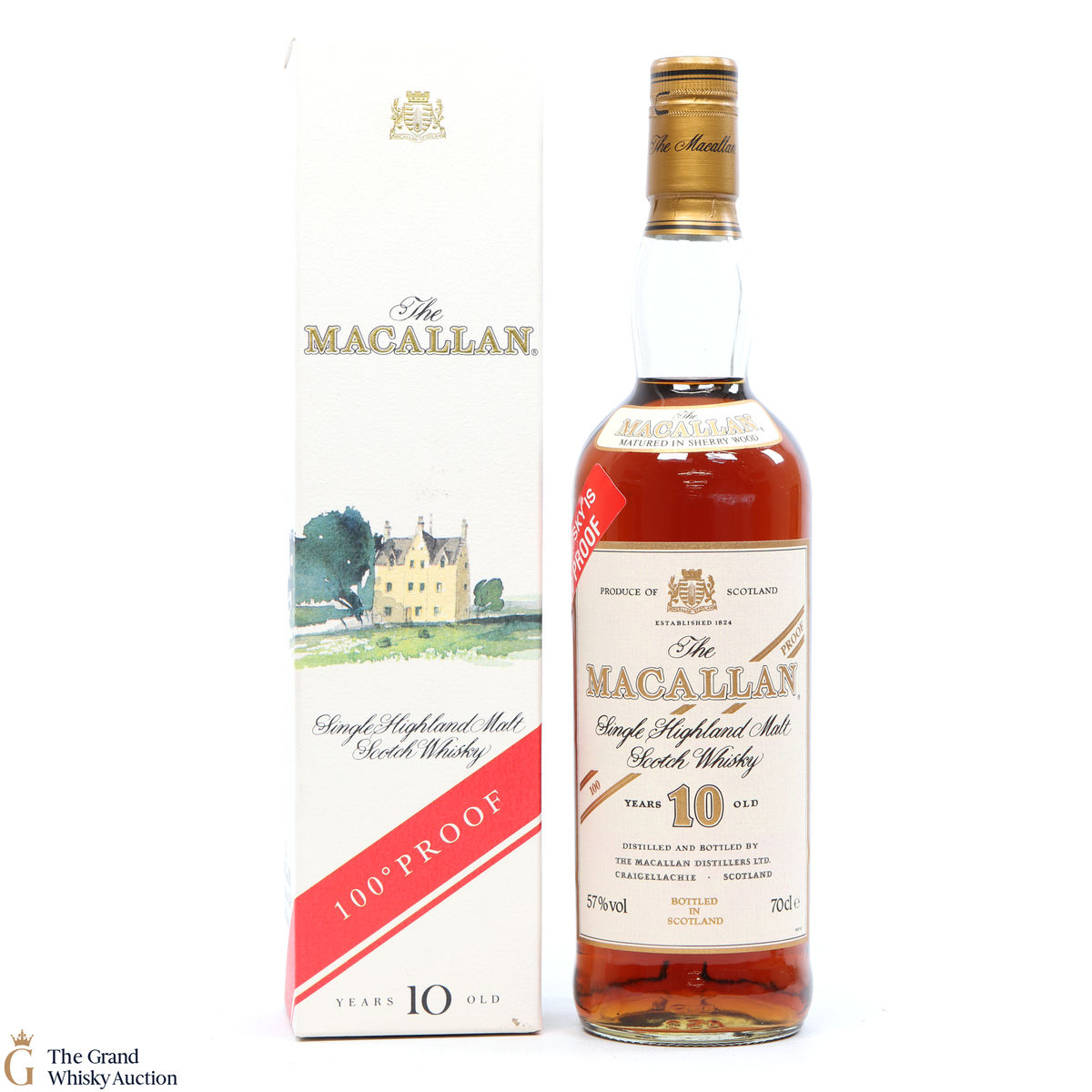 Macallan - 10 Year Old - 100 Proof 1980s