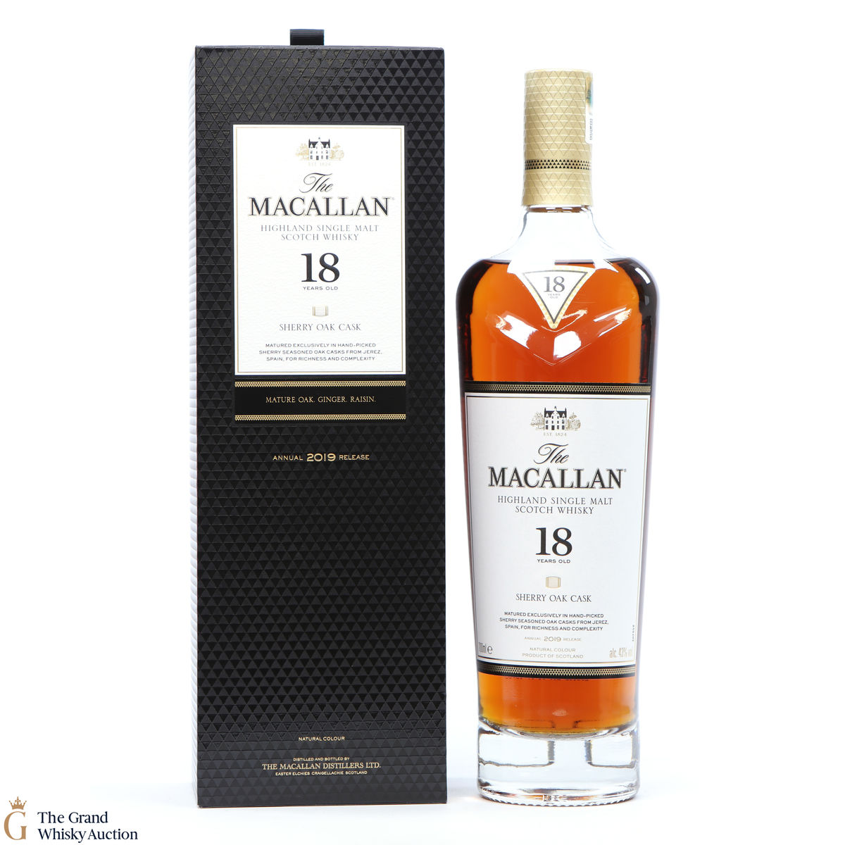 Macallan - 18 Year Old - Sherry Oak (2019)