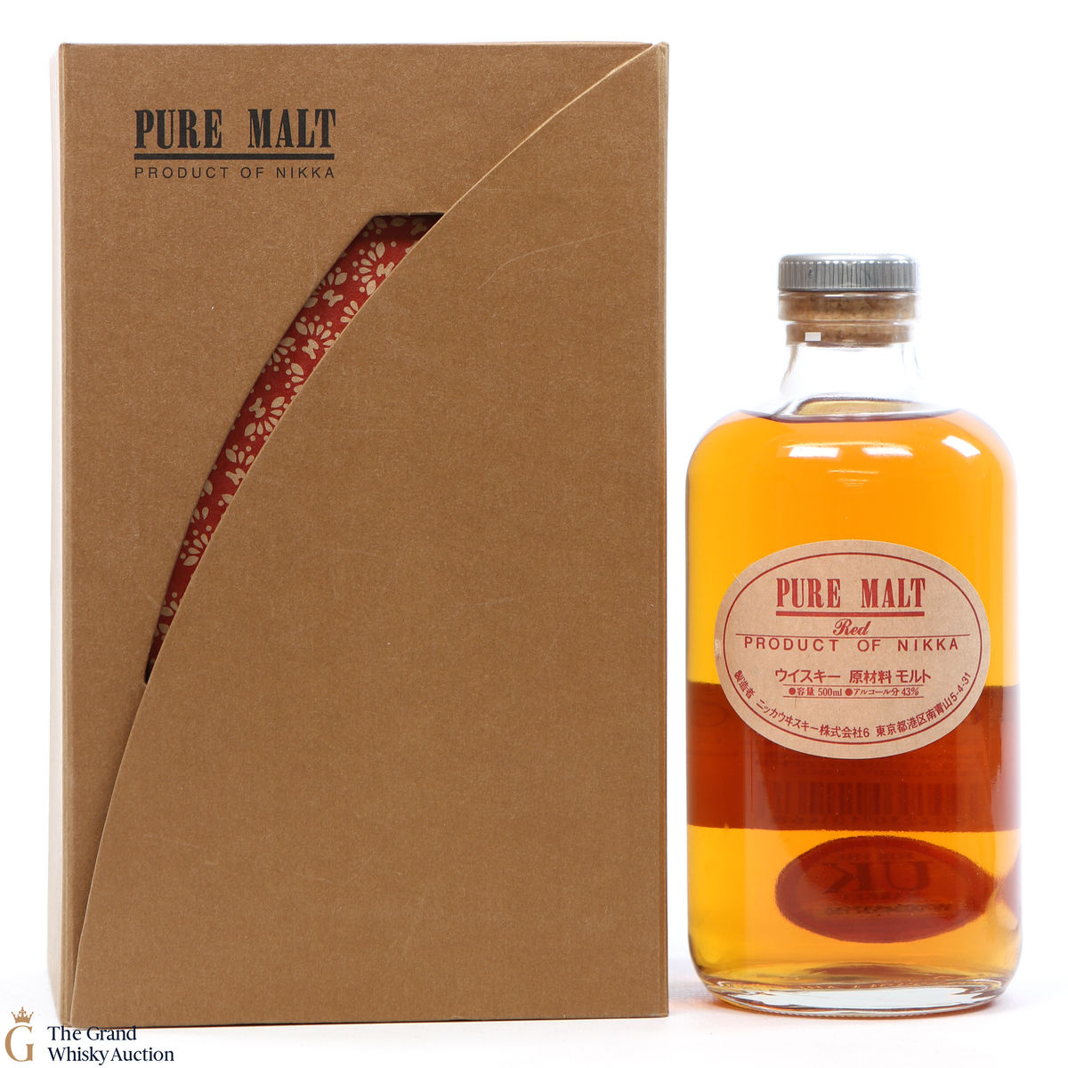 Nikka - Pure Malt Red 50cl & Notebook