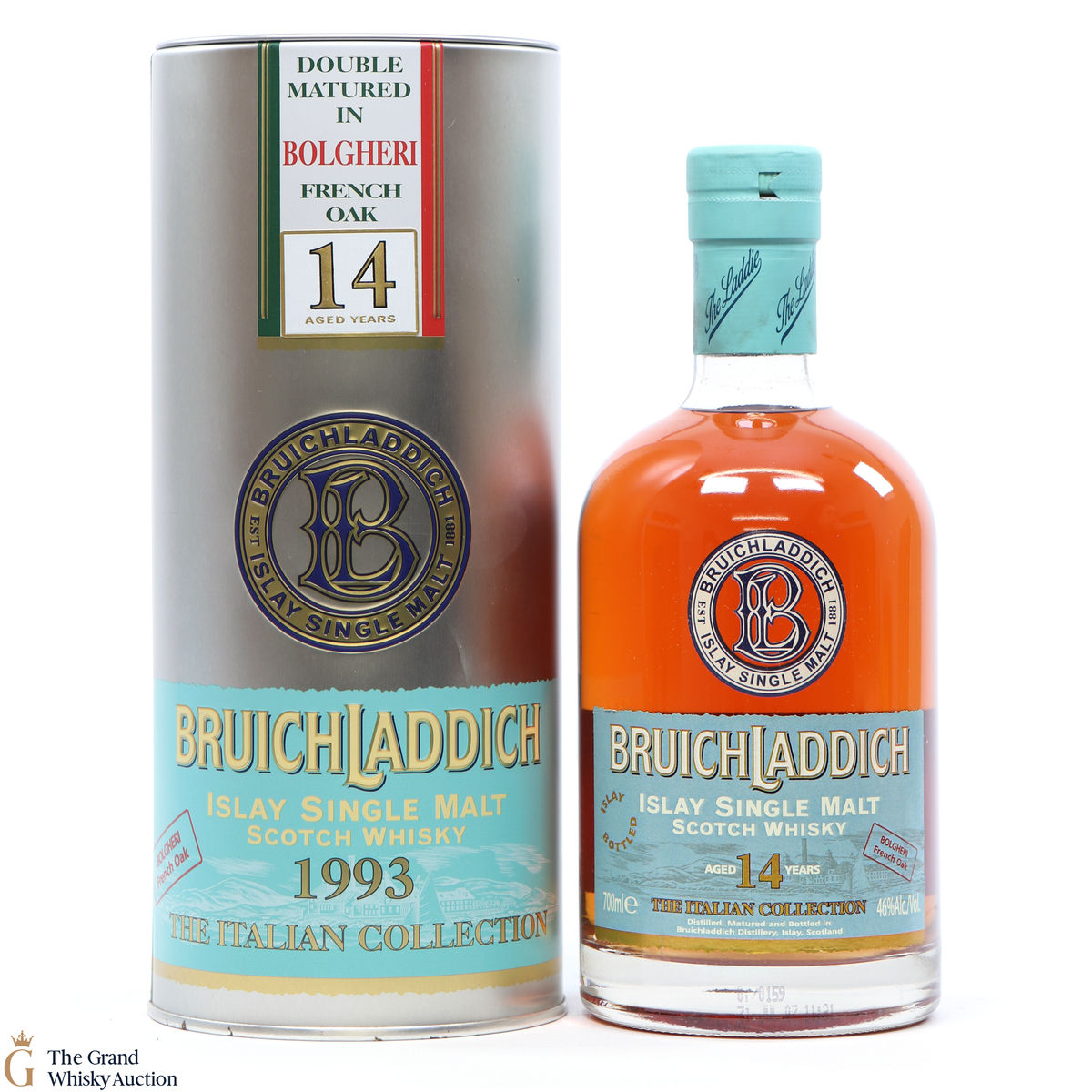 Bruichladdich - 14 Year Old 1993 - Bolgheri French Oak (Italian Collection)