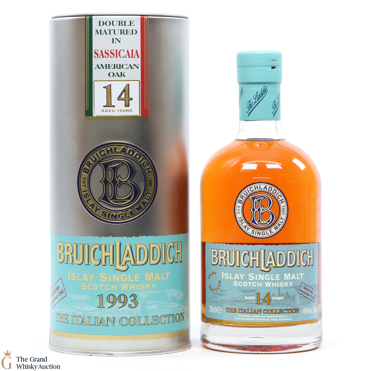 Bruichladdich - 14 Year Old 1993 - Sassicaia French Oak (Italian Collection)