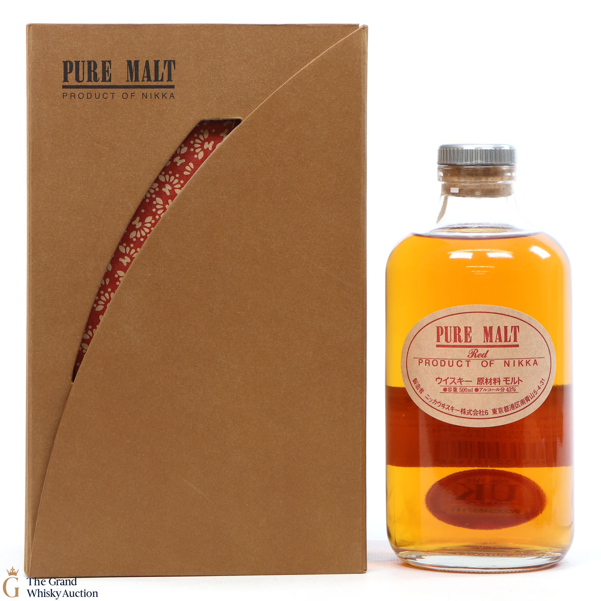 Nikka - Pure Malt Red 50cl & Notebook