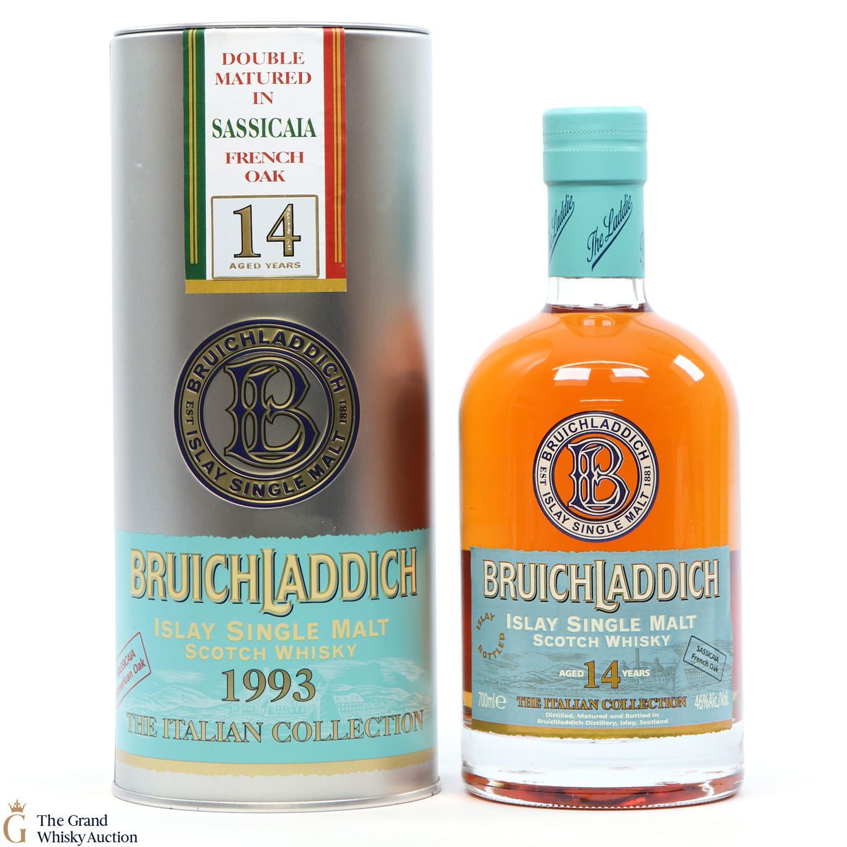 Bruichladdich - 14 Year Old 1993 - Sassicaia French Oak (Italian Collection)