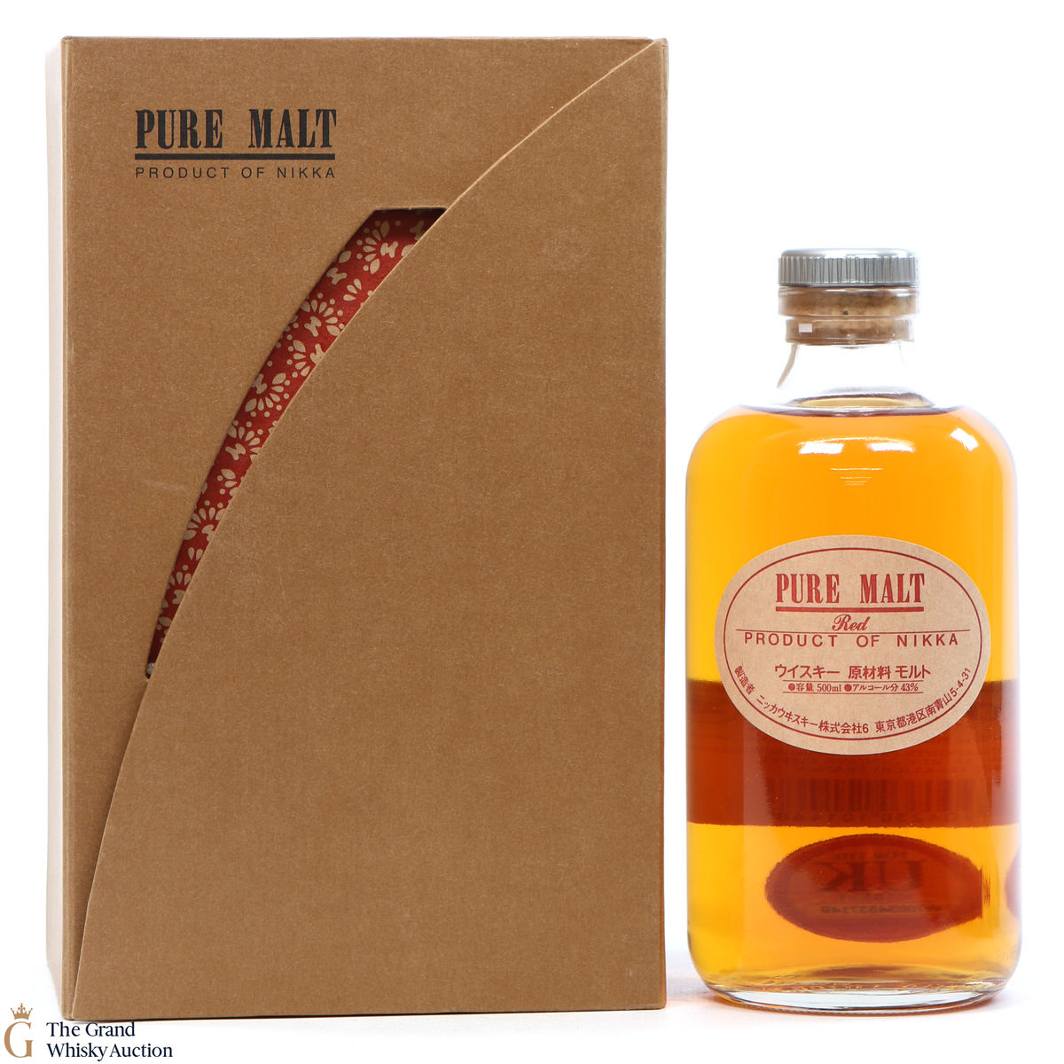Nikka - Pure Malt Red 50cl & Notebook