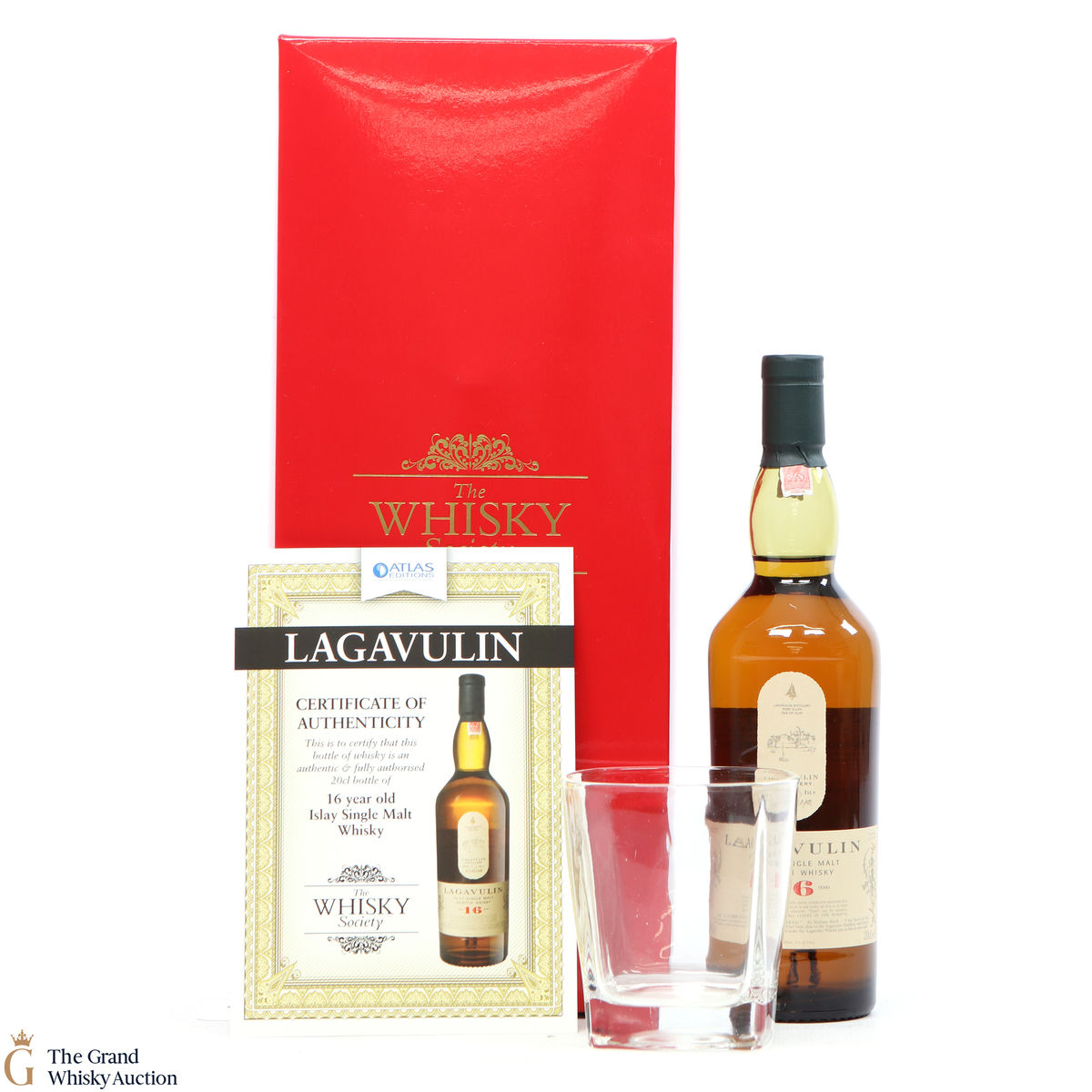 Lagavulin - 16 Year Old - The Whisky Society (With Glass) 20cl