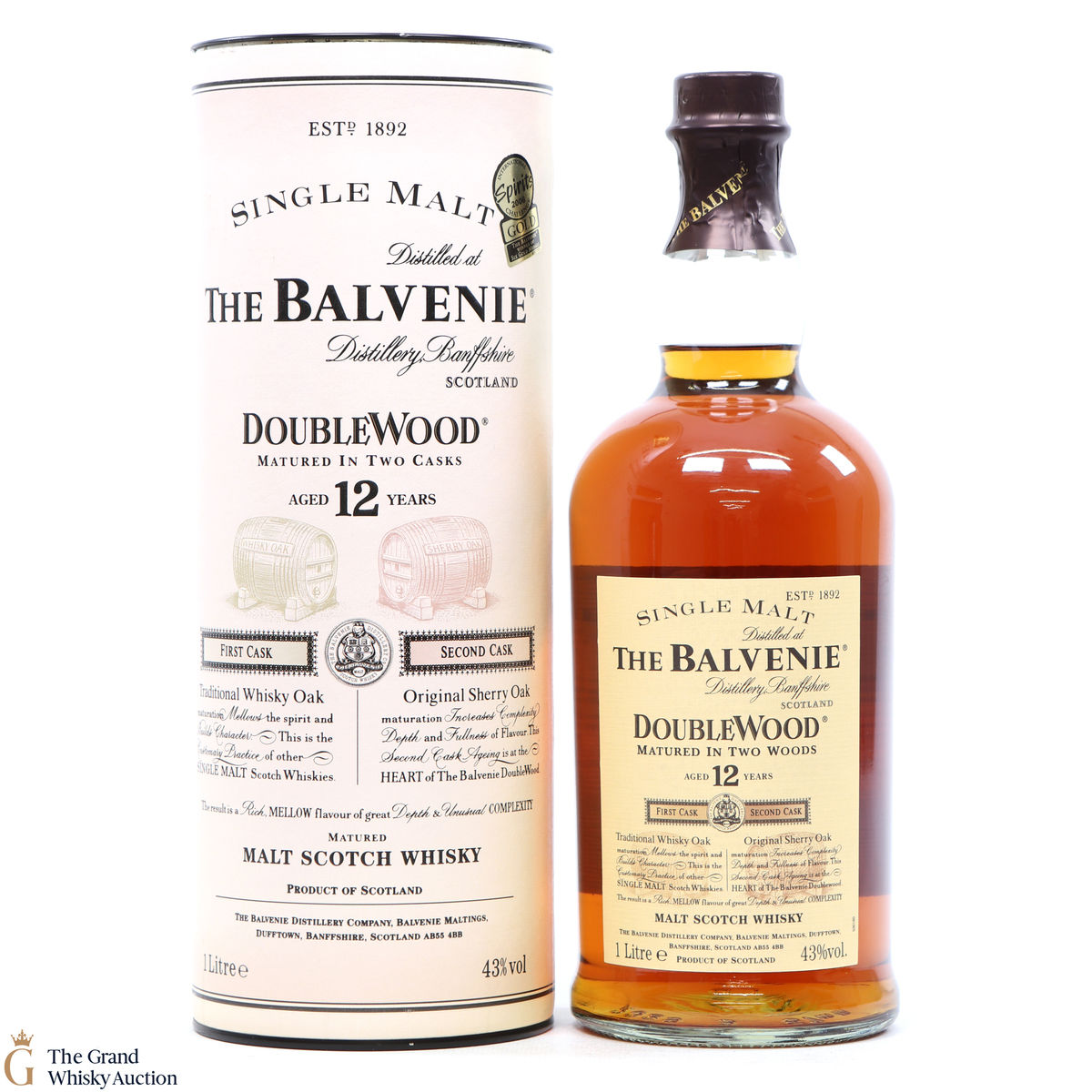 Balvenie - 12 Year Old - DoubleWood 1L
