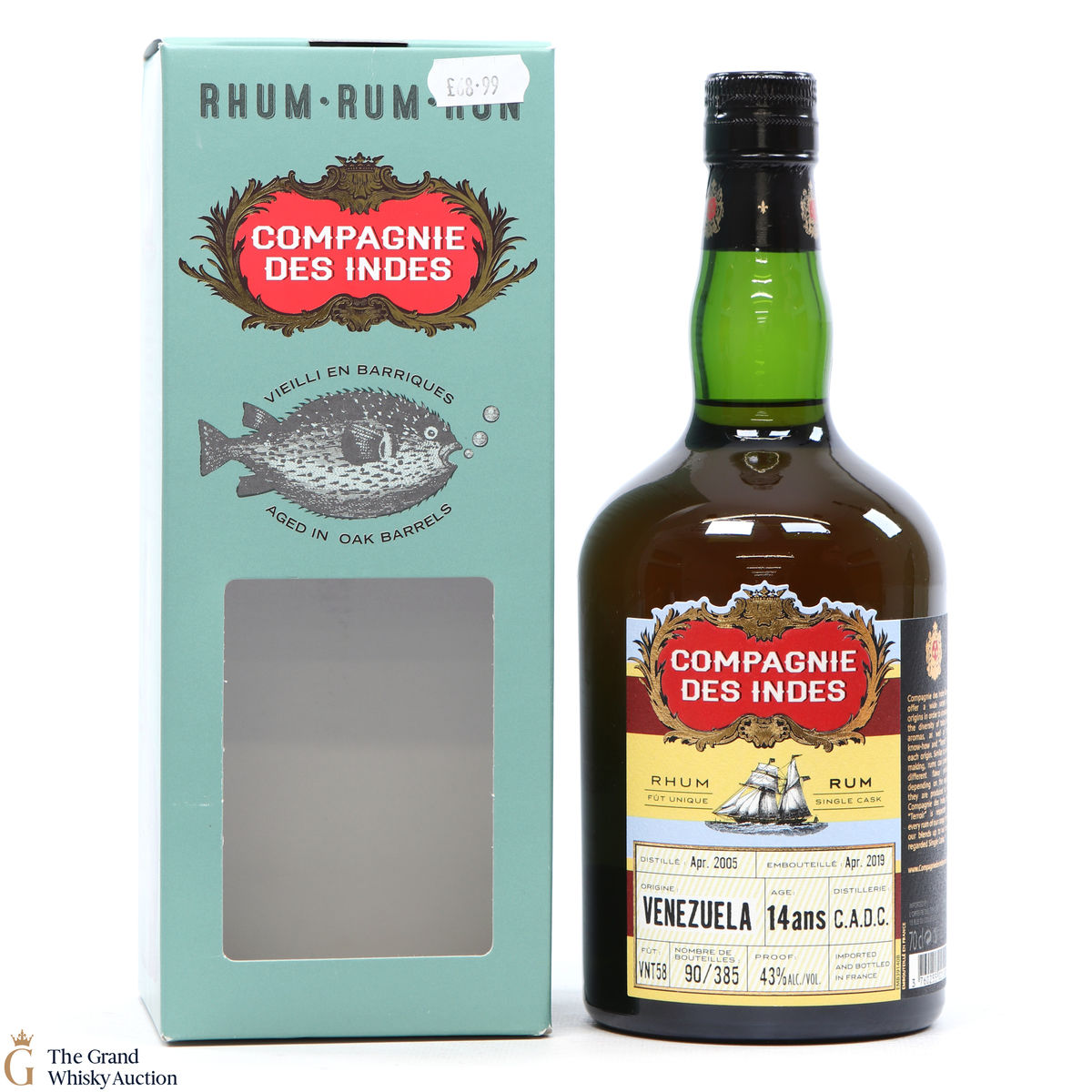 C.A.D.C. 14 Year Old 2005 - Venezuela Rum