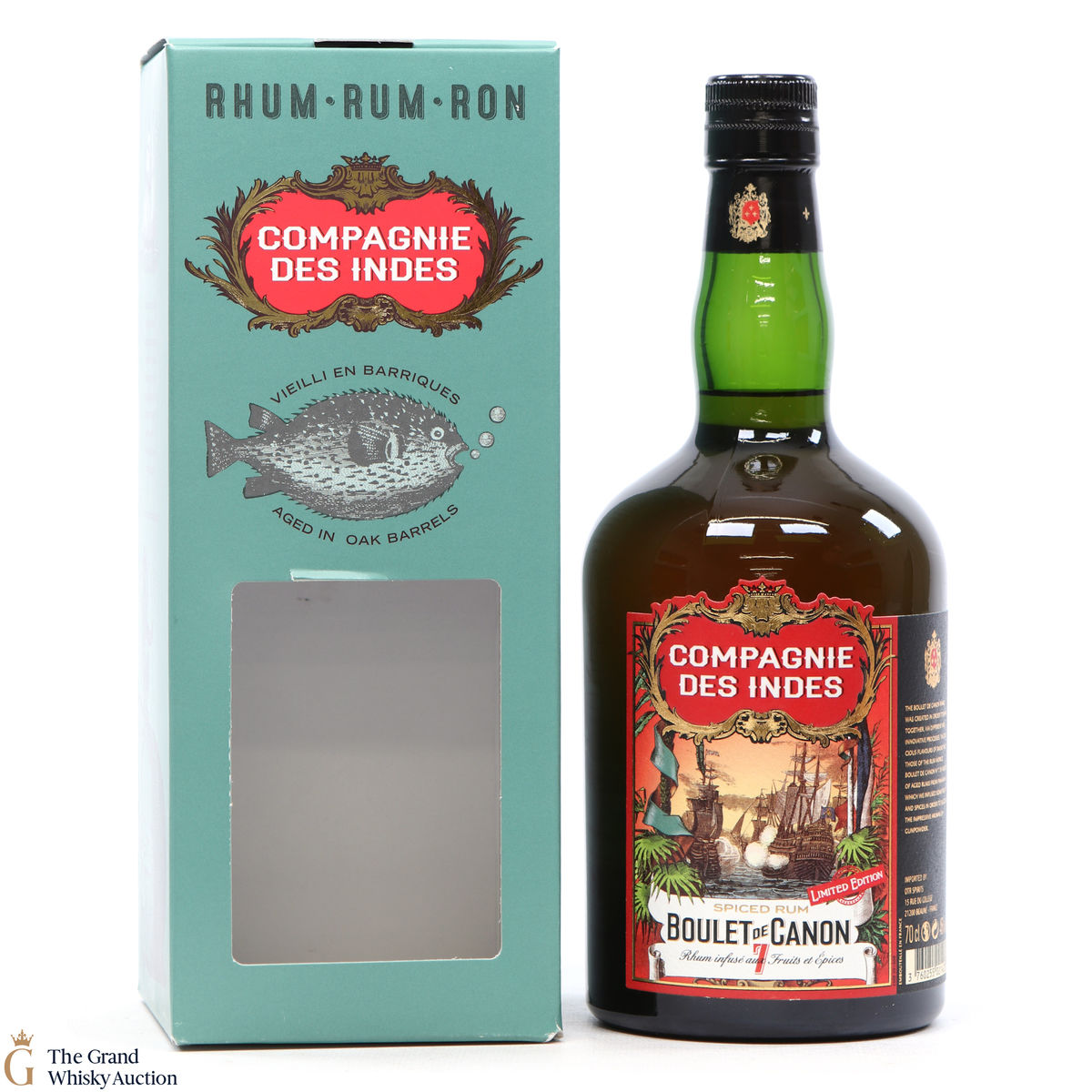 Compagnie des Indes - Boulet de Canon N6 Rum 