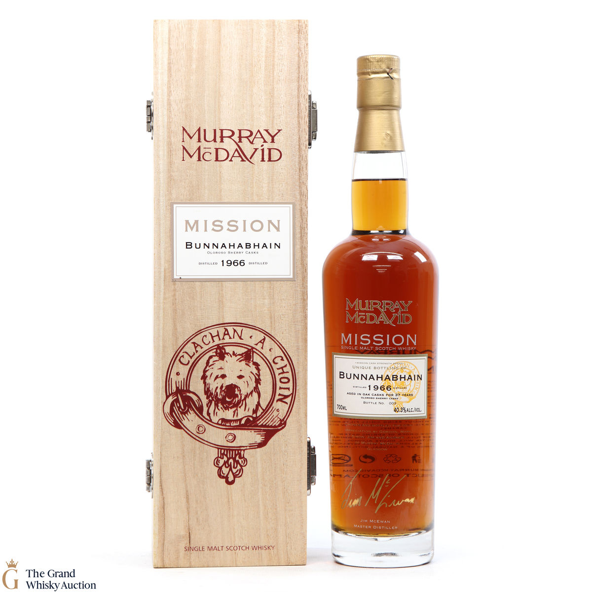 Bunnahabhain - 37 Year Old 1966 Murray McDavid