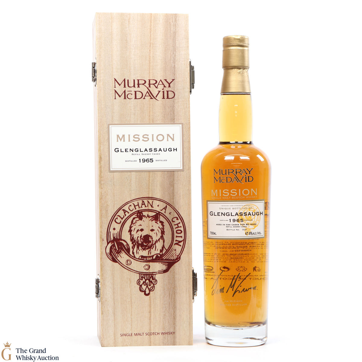 Glenglassaugh - 40 Year Old 1965 Murray McDavid