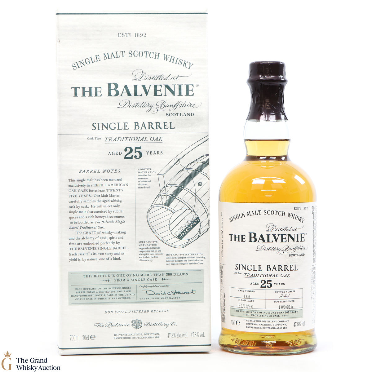 Balvenie - 25 Year Old Single Barrel 1990 #166
