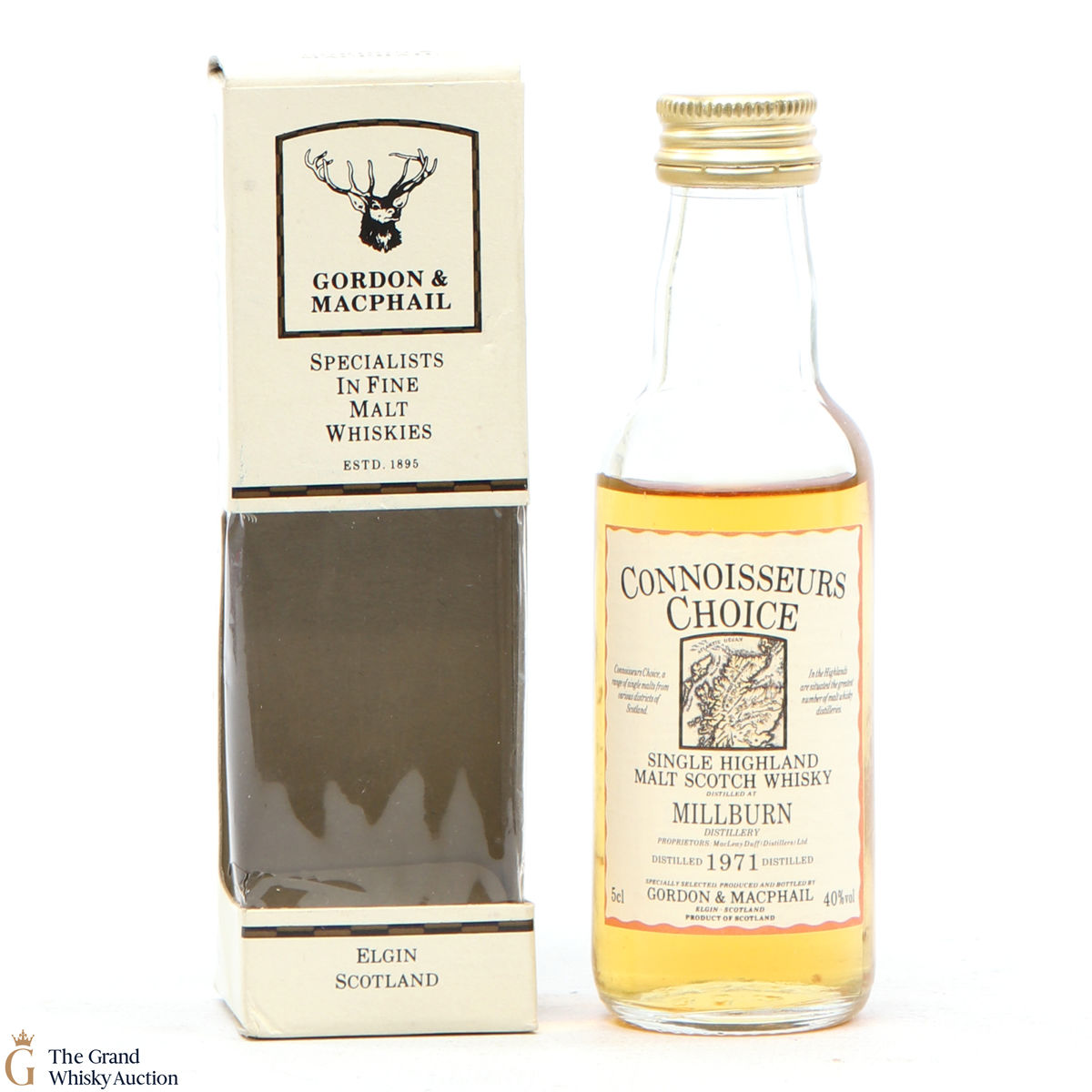 Millburn - 1971 - Gordon & MacPhail (5cl)