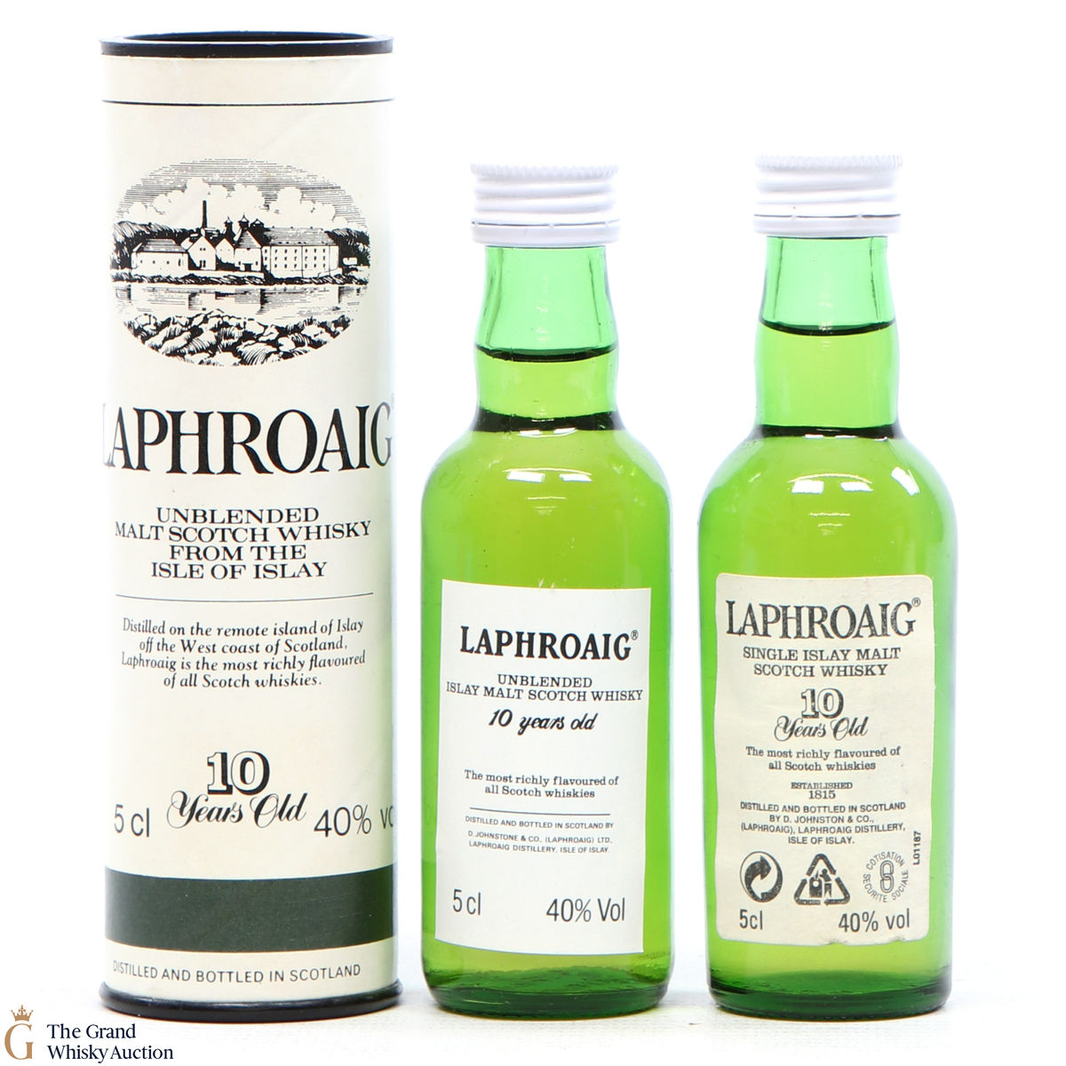 Laphroaig - 10 Year Old (2 x 5cl)