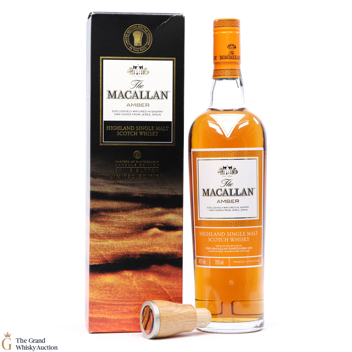 Macallan - Amber - Ernie Button Limited Edition