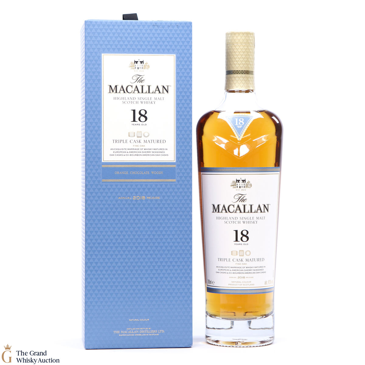 Macallan - 18 Year Old - Triple Cask 2018 (Fine Oak)
