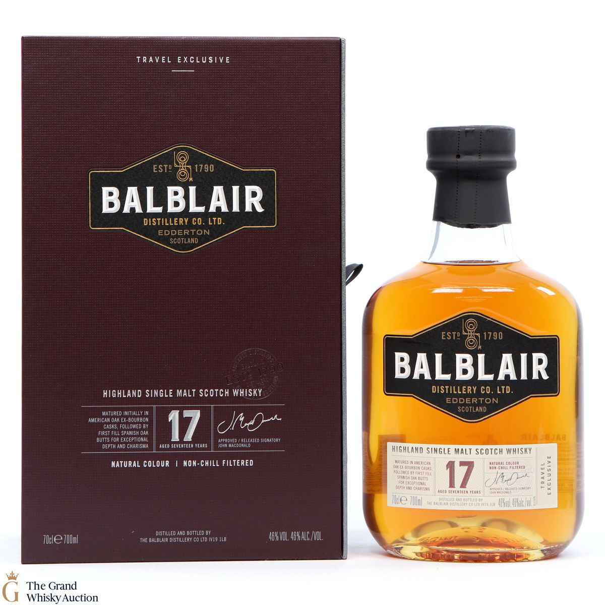 Balblair - 17 Year Old Travel Exclusive