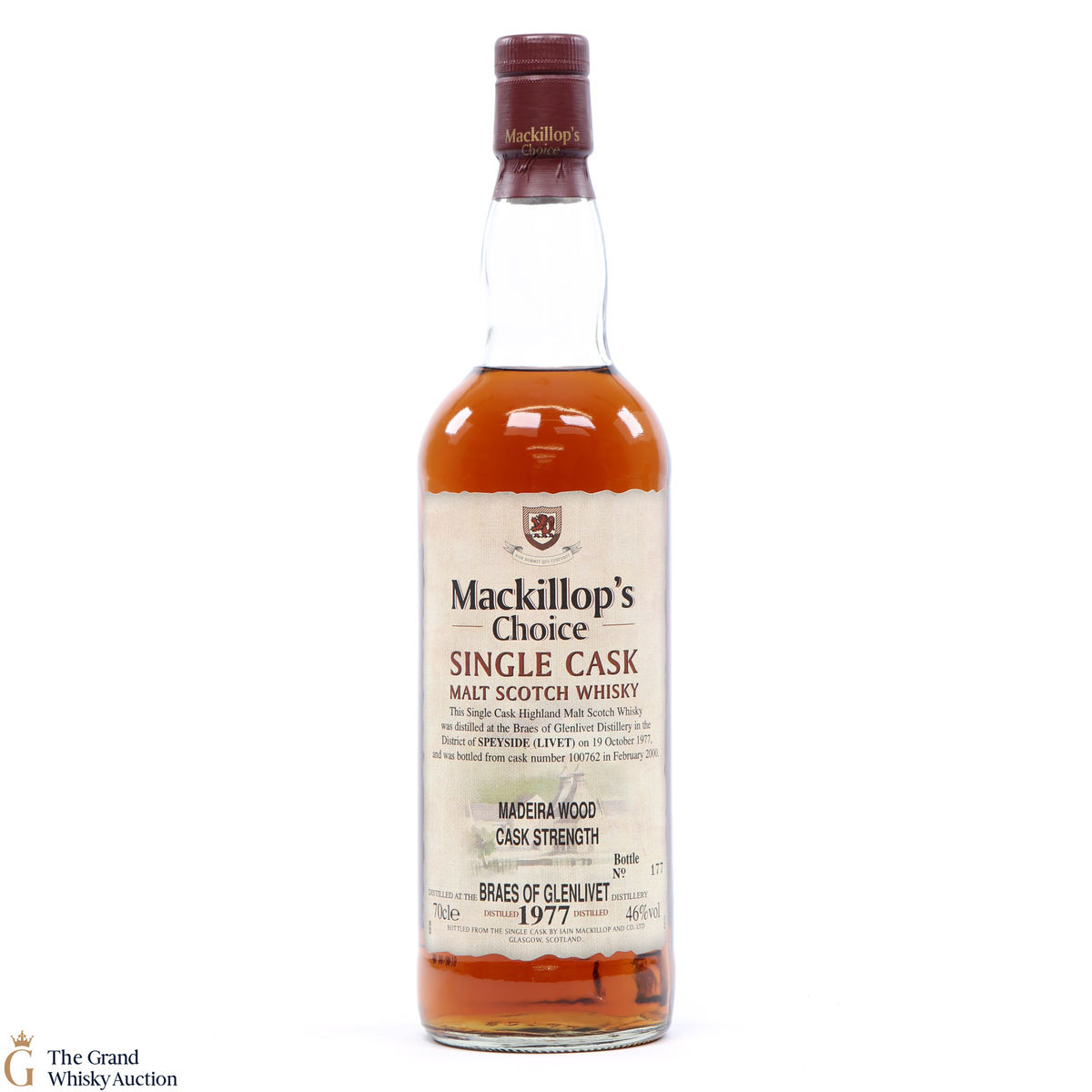 Braes of Glenlivet - Mackillop's Choice - 1977