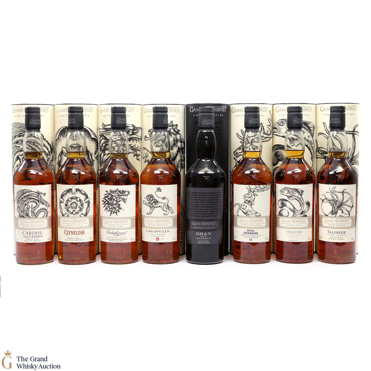 Game of Thrones - Limited Editions - 8 x 70cl