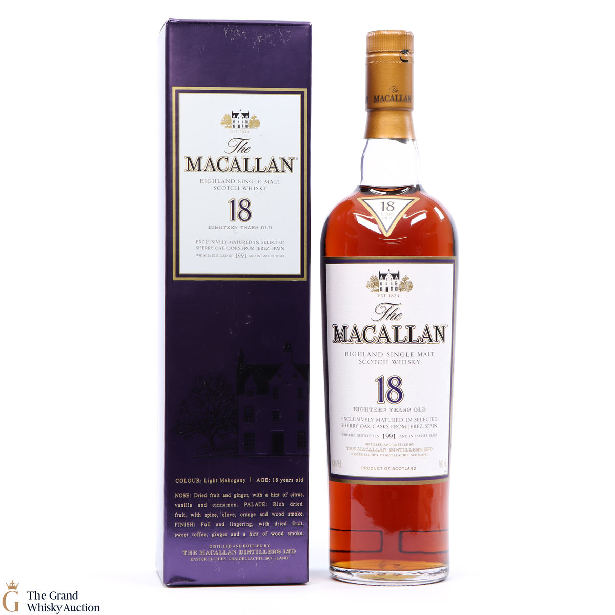 Macallan - 18 Year Old - 1991