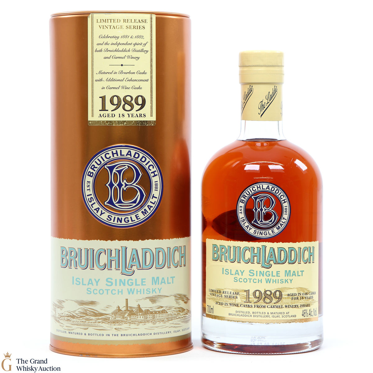 Bruichladdich - 18 Year Old - 1989 Kosher Wine Finish