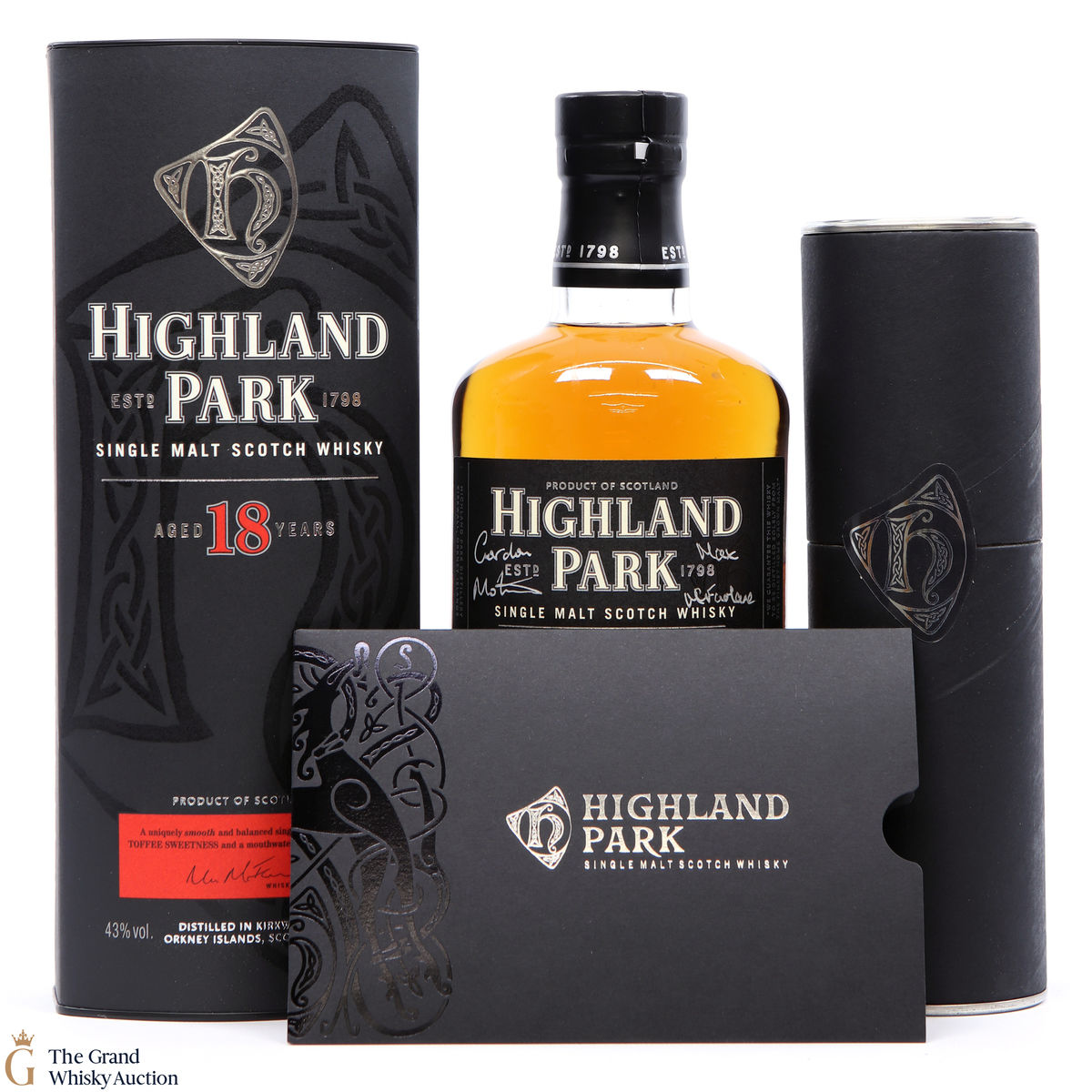 Highland Park - 18 Year Old Signed Edition & Scroll