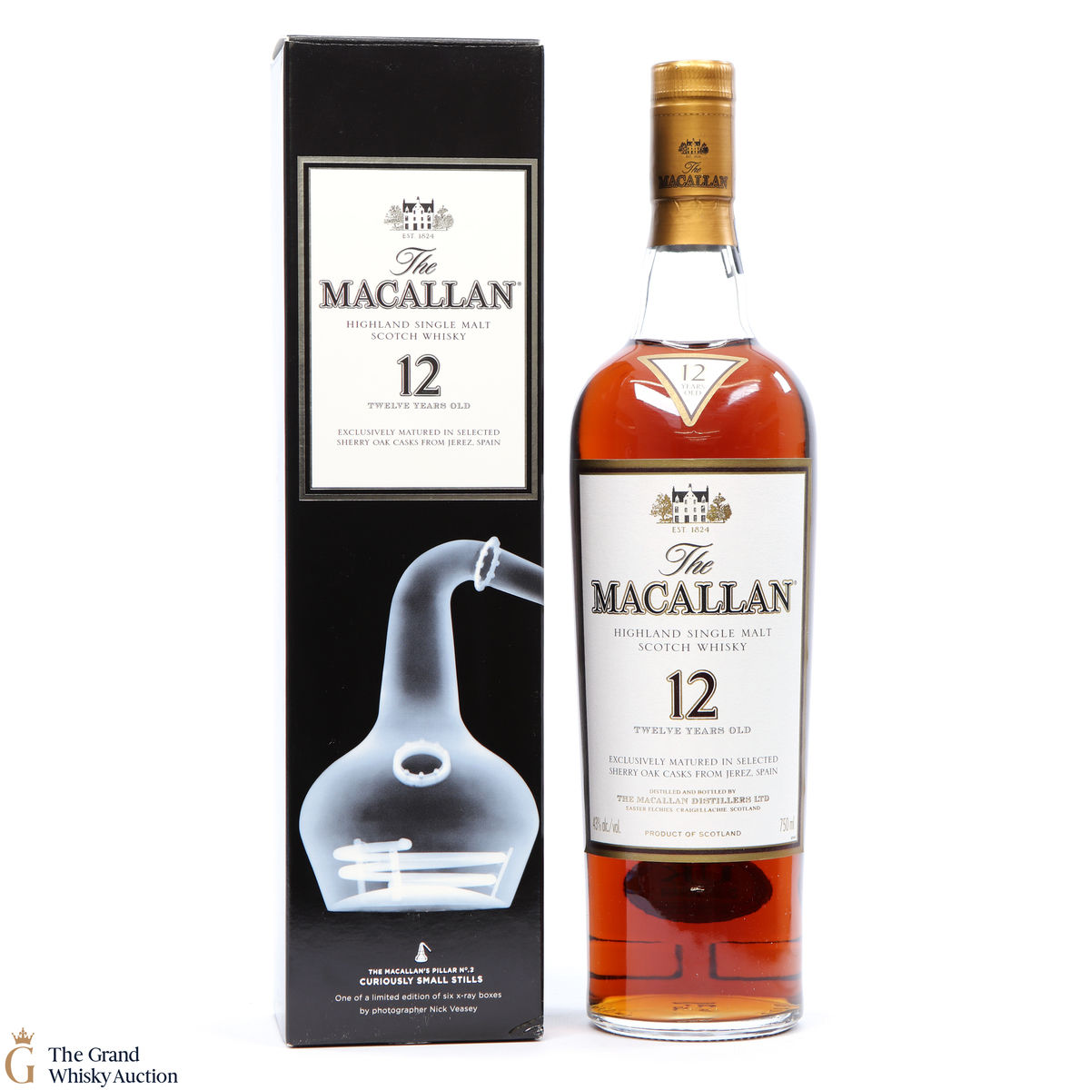 Macallan - 12 Year Old - Fine Oak - Whisky Maker's Edition - Nick Veasey Curiously Small Stills No2