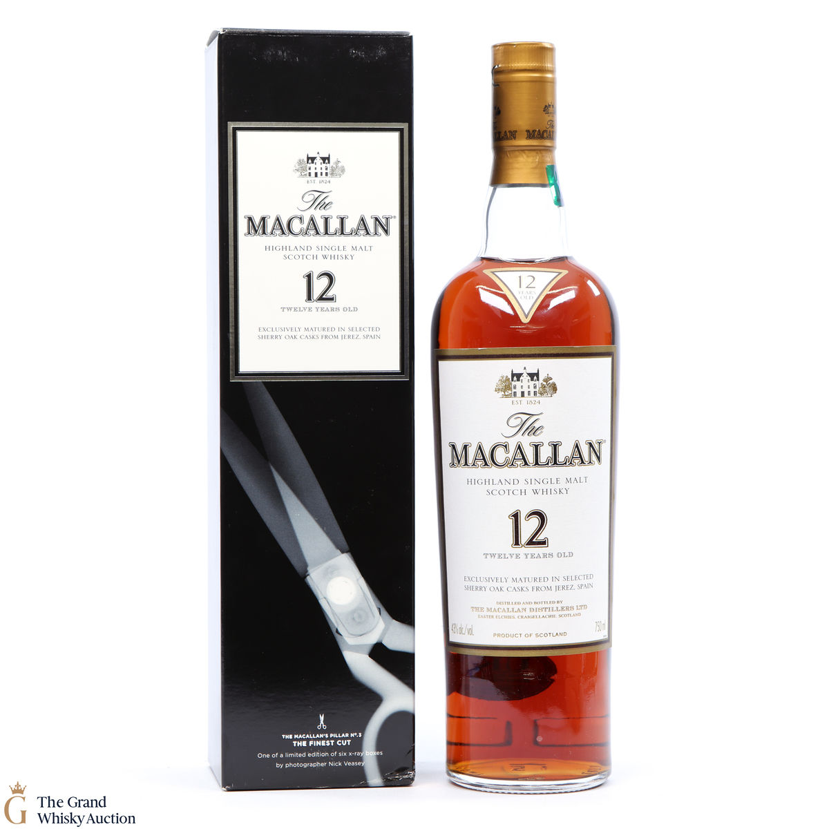 Macallan - 12 Year Old - Fine Oak - Whisky Maker's Edition - Nick Veasey The Finest Cut No3