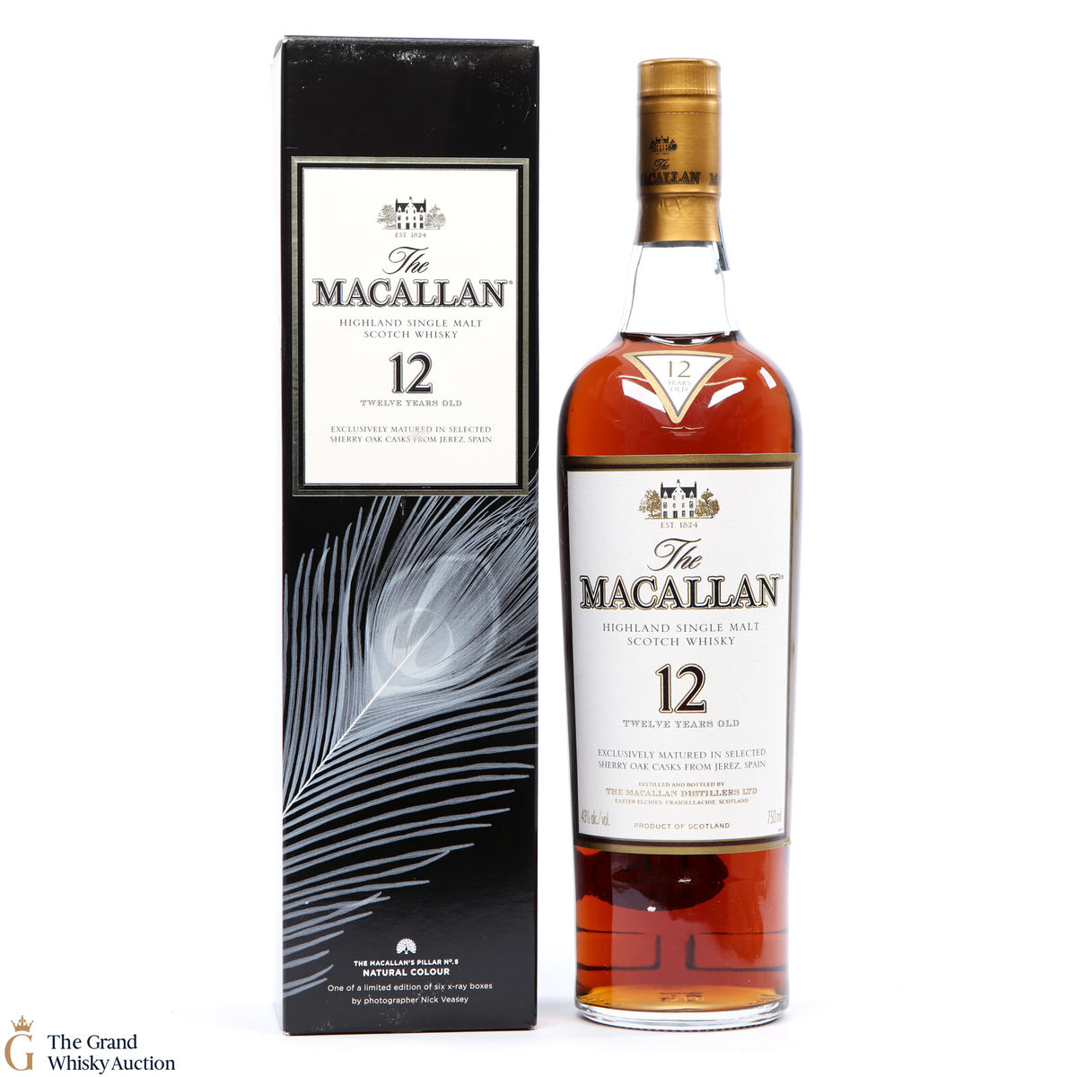 Macallan - 12 Year Old - Fine Oak - Whisky Maker's Edition - Nick Veasey Natural Colour No.5