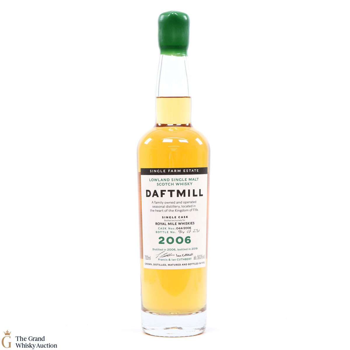 Daftmill - 2006 - Single Cask #044/2006 - (Royal Mile Whiskies)