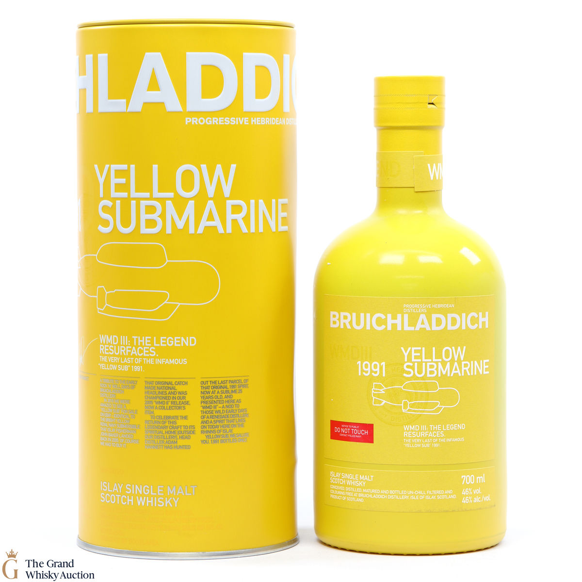 Bruichladdich - 25 Year Old (1991) - Yellow Submarine WMDIII - The Legend Resurfaces