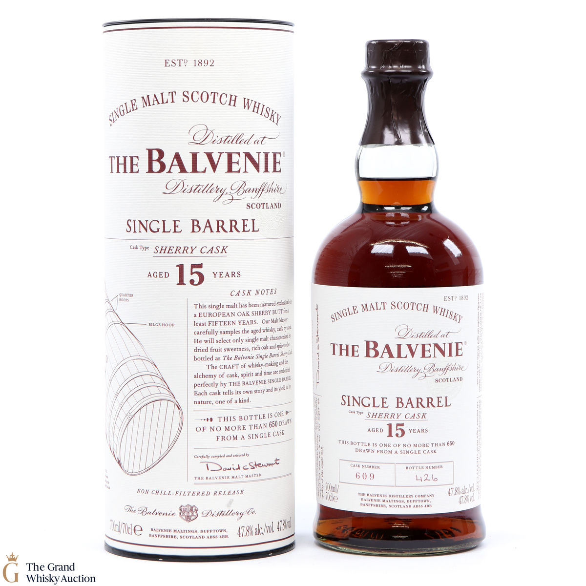Balvenie - 15 Year Old Single Sherry Barrel #609