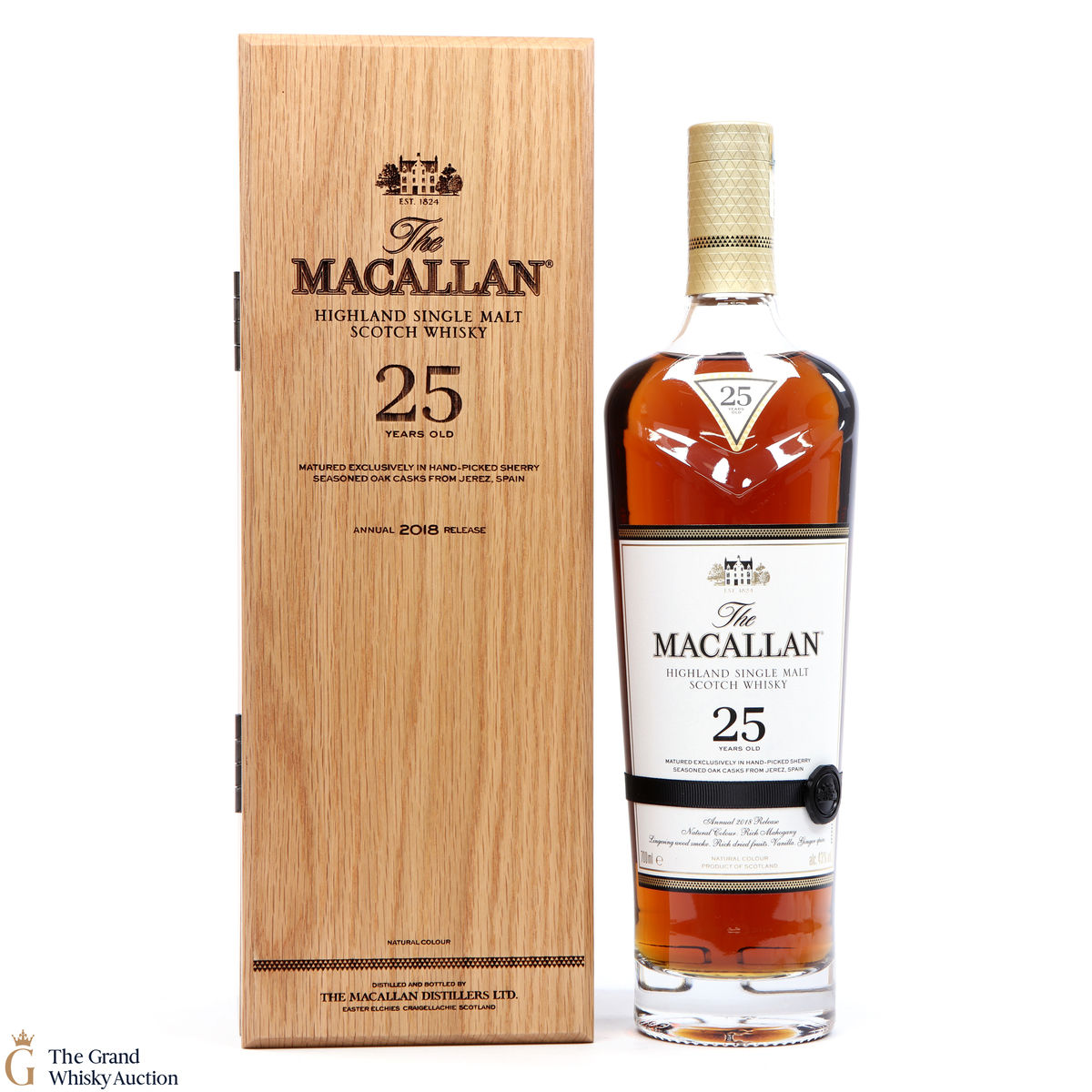 Macallan - 25 Year Old - Sherry Oak - 2018